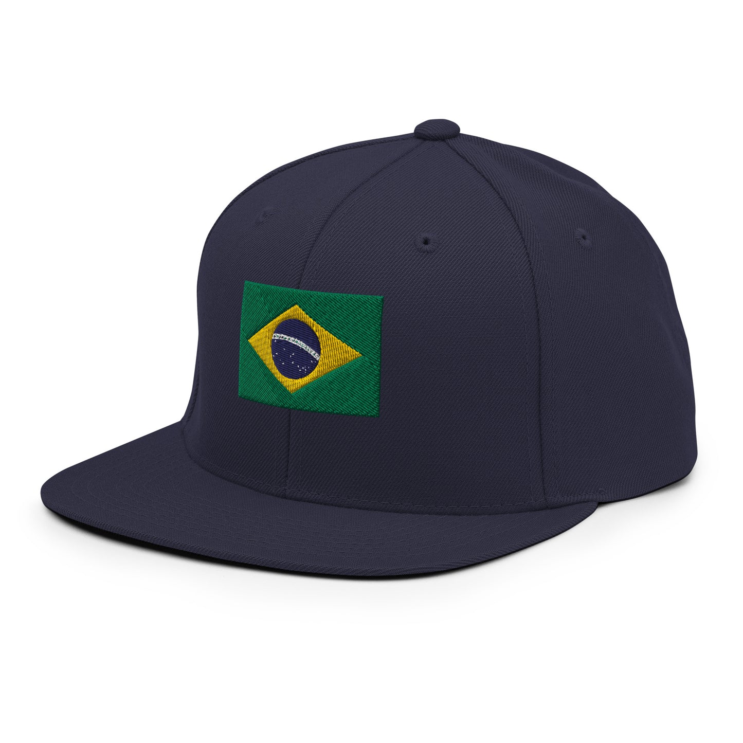 Brazilian Flag Snapback Hat