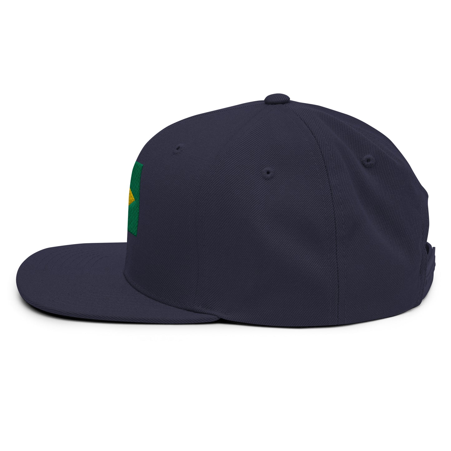 Brazilian Flag Snapback Hat