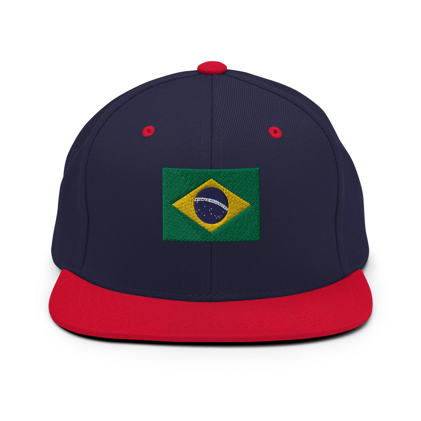 Brazilian Flag Snapback Hat