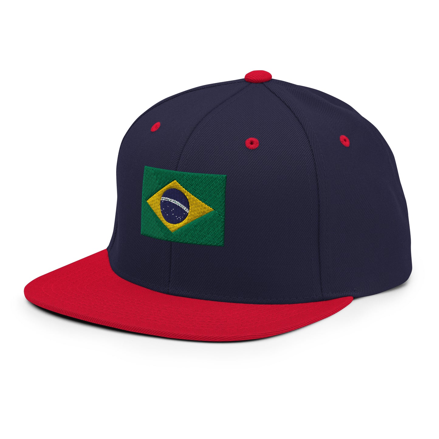 Brazilian Flag Snapback Hat