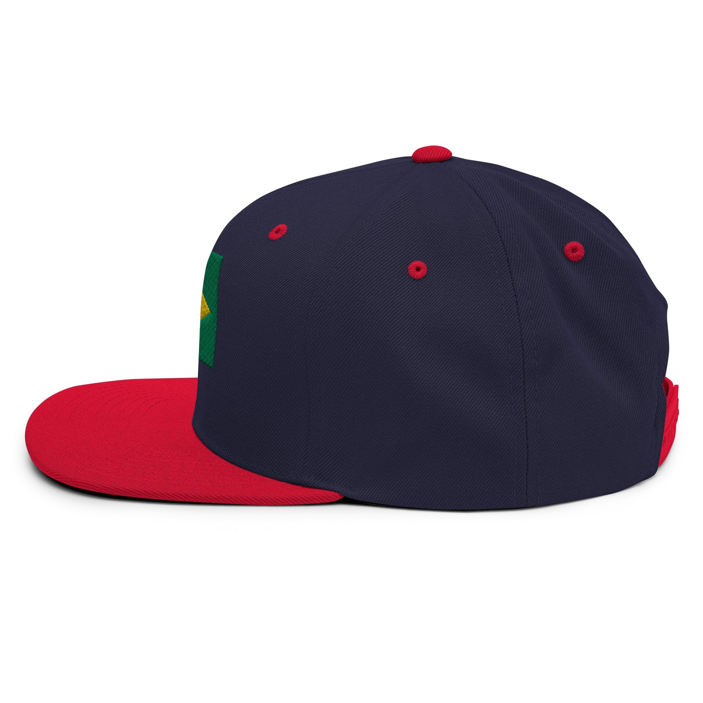 Brazilian Flag Snapback Hat
