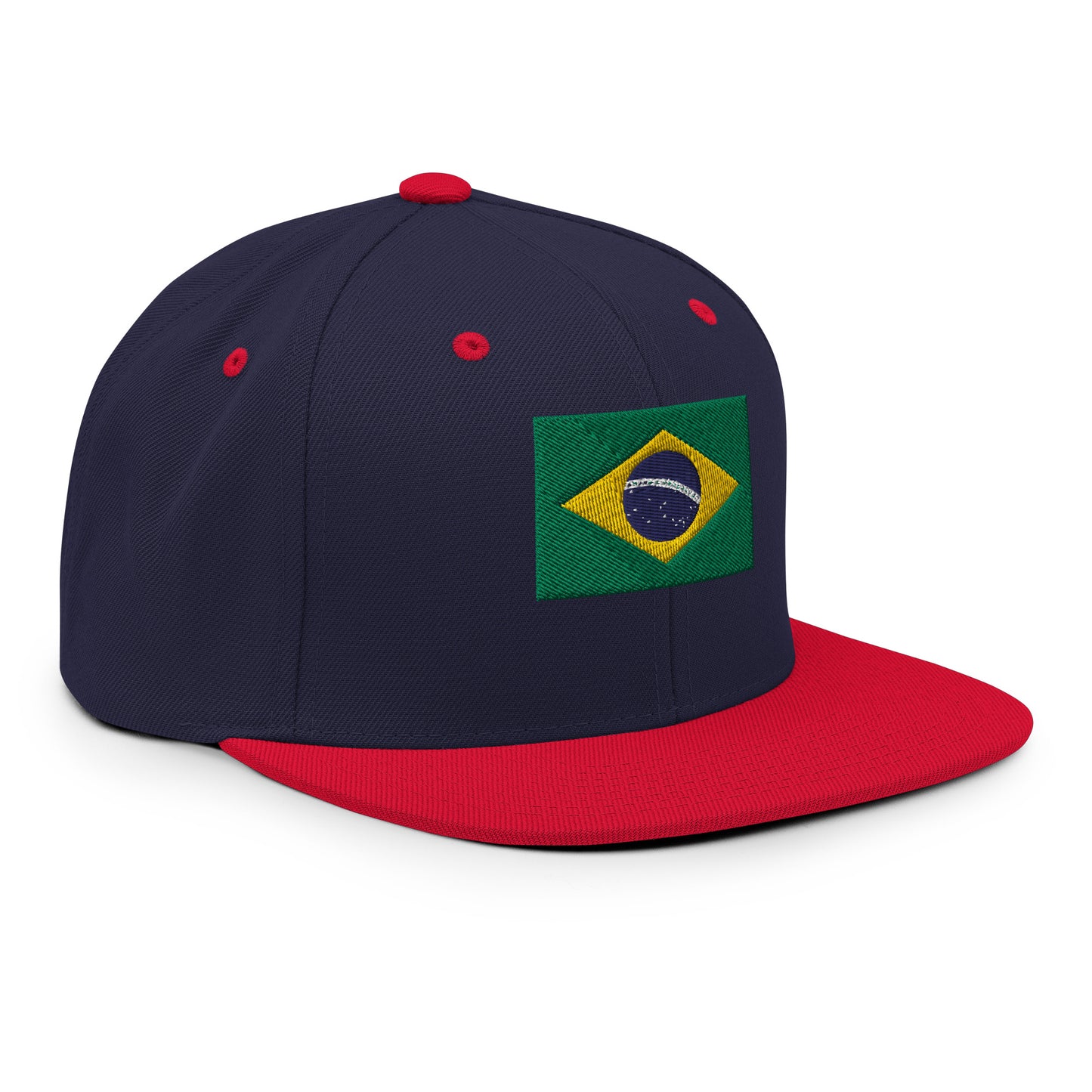 Brazilian Flag Snapback Hat