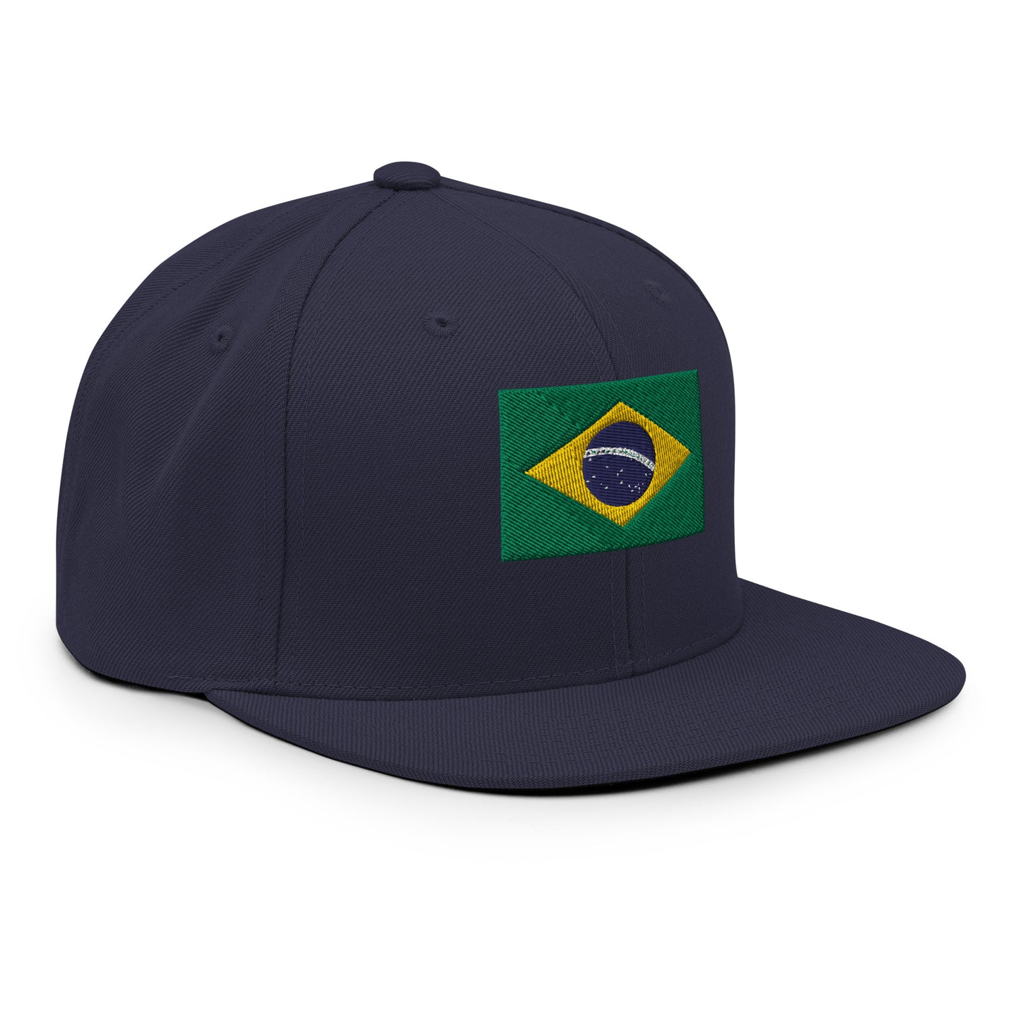 Brazilian Flag Snapback Hat