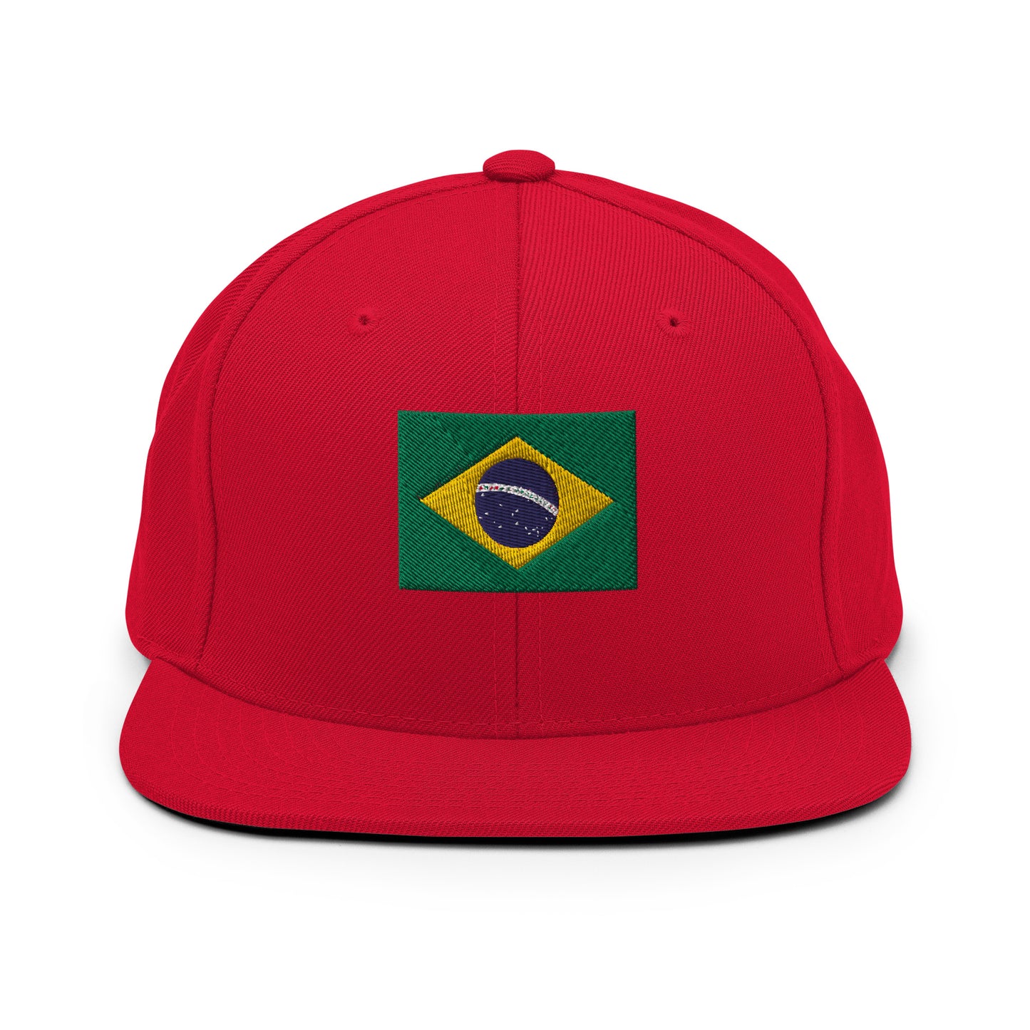 Brazilian Flag Snapback Hat