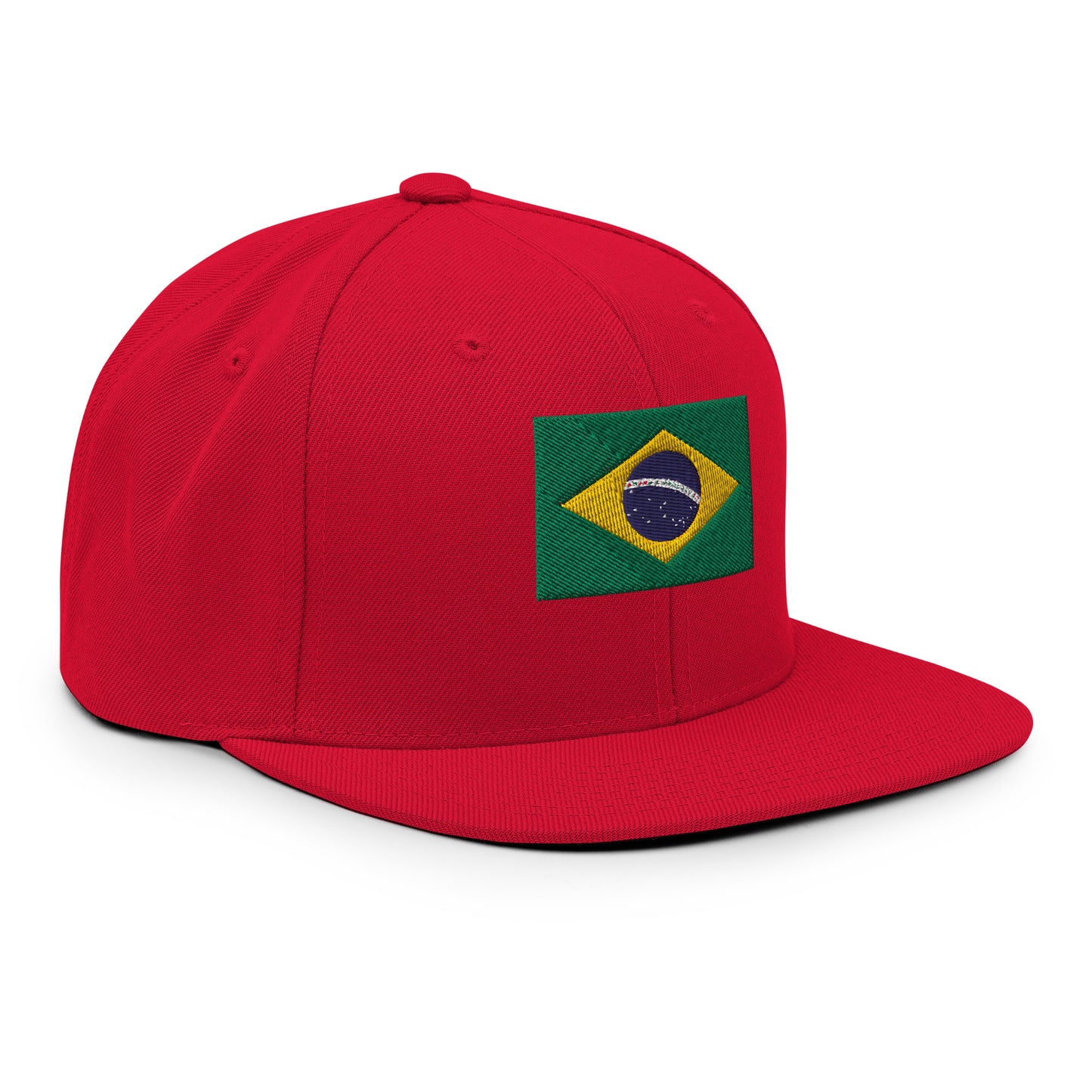 Brazilian Flag Snapback Hat