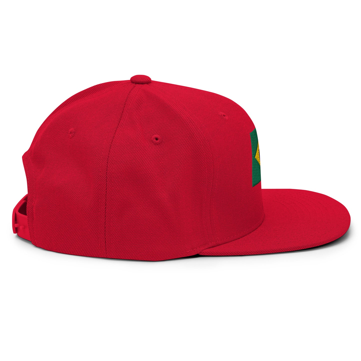 Brazilian Flag Snapback Hat