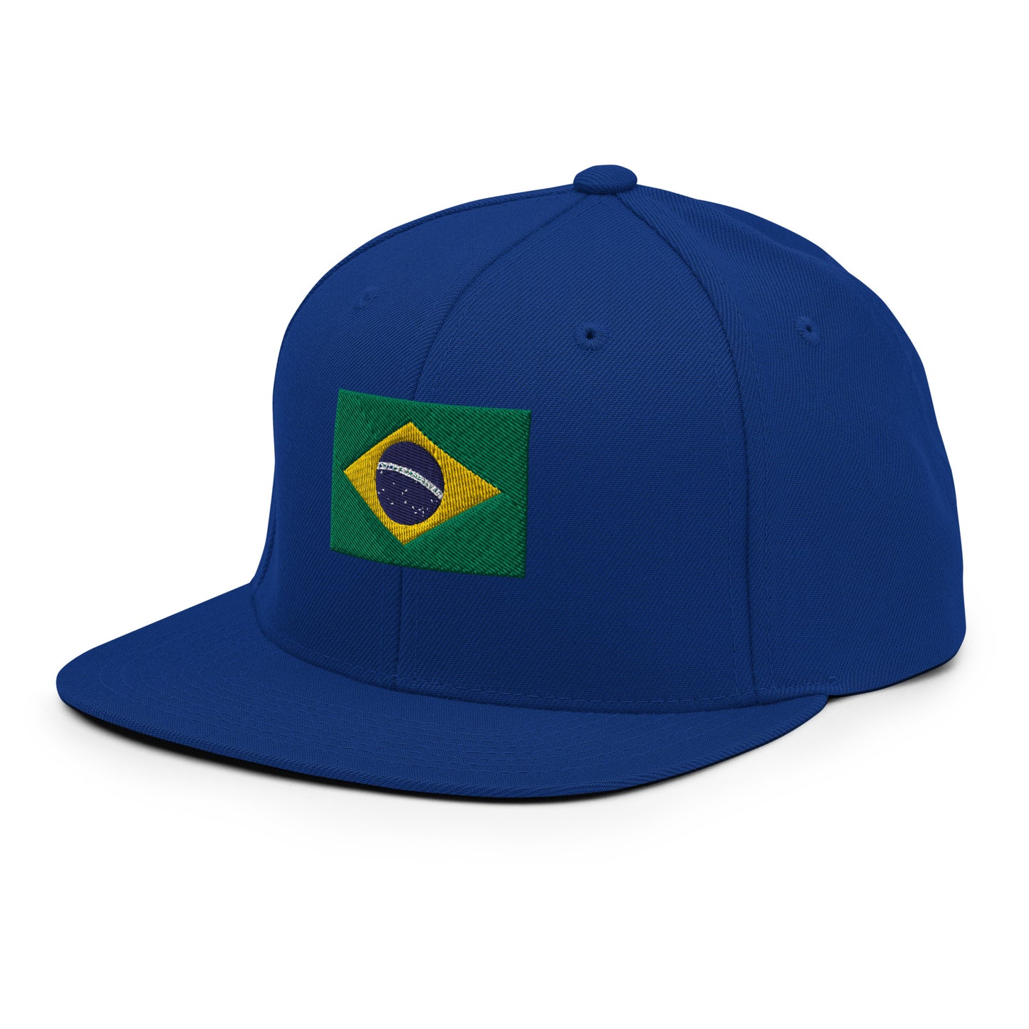 Brazilian Flag Snapback Hat