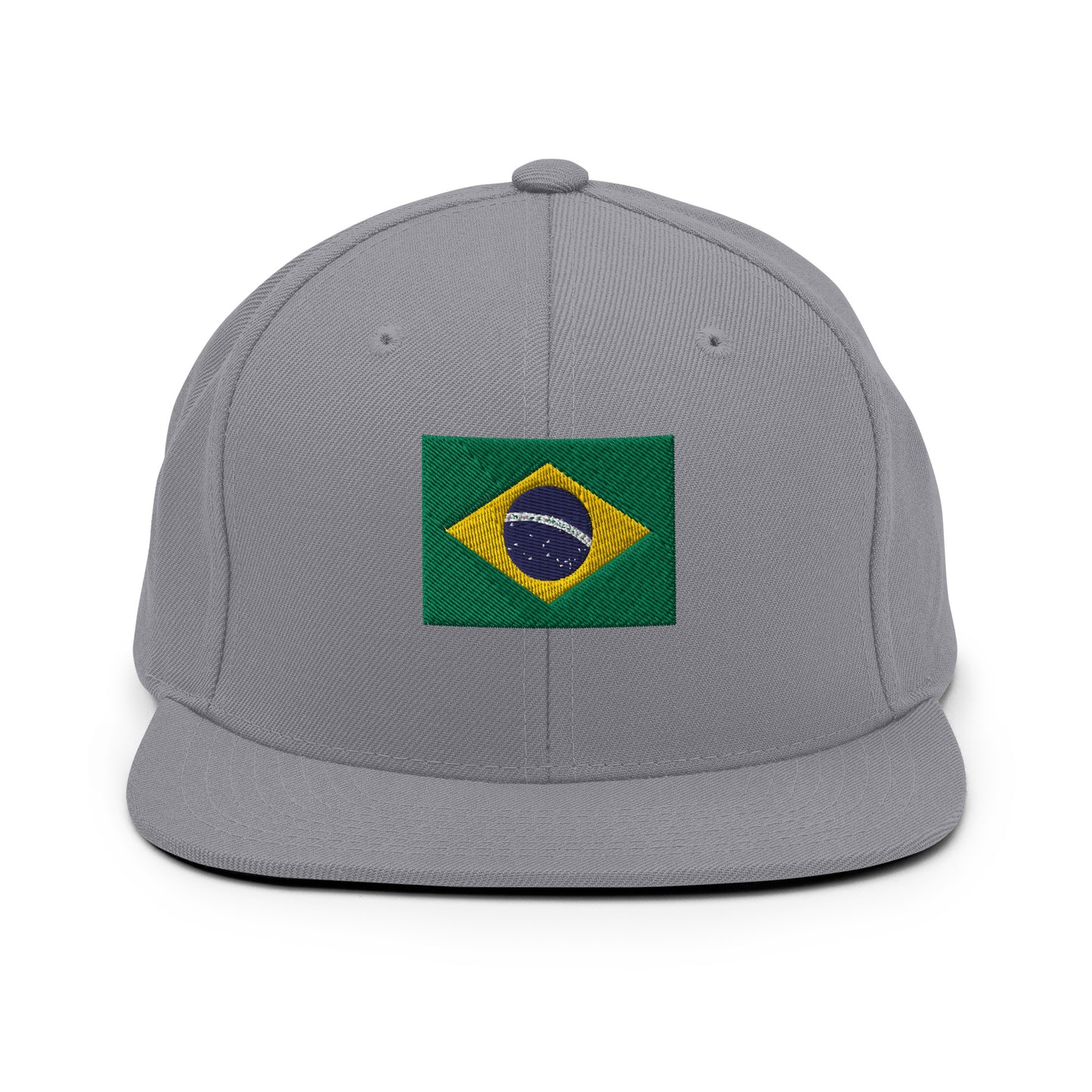 Brazilian Flag Snapback Hat