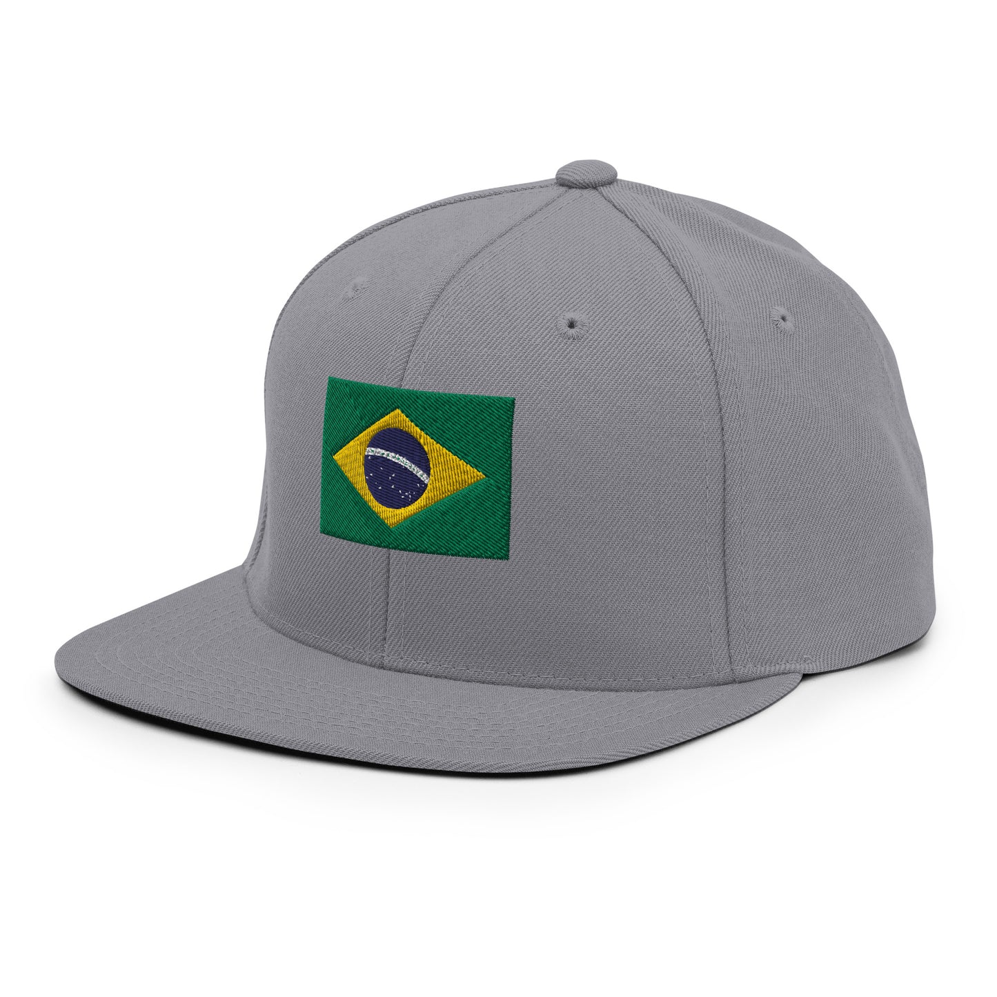 Brazilian Flag Snapback Hat