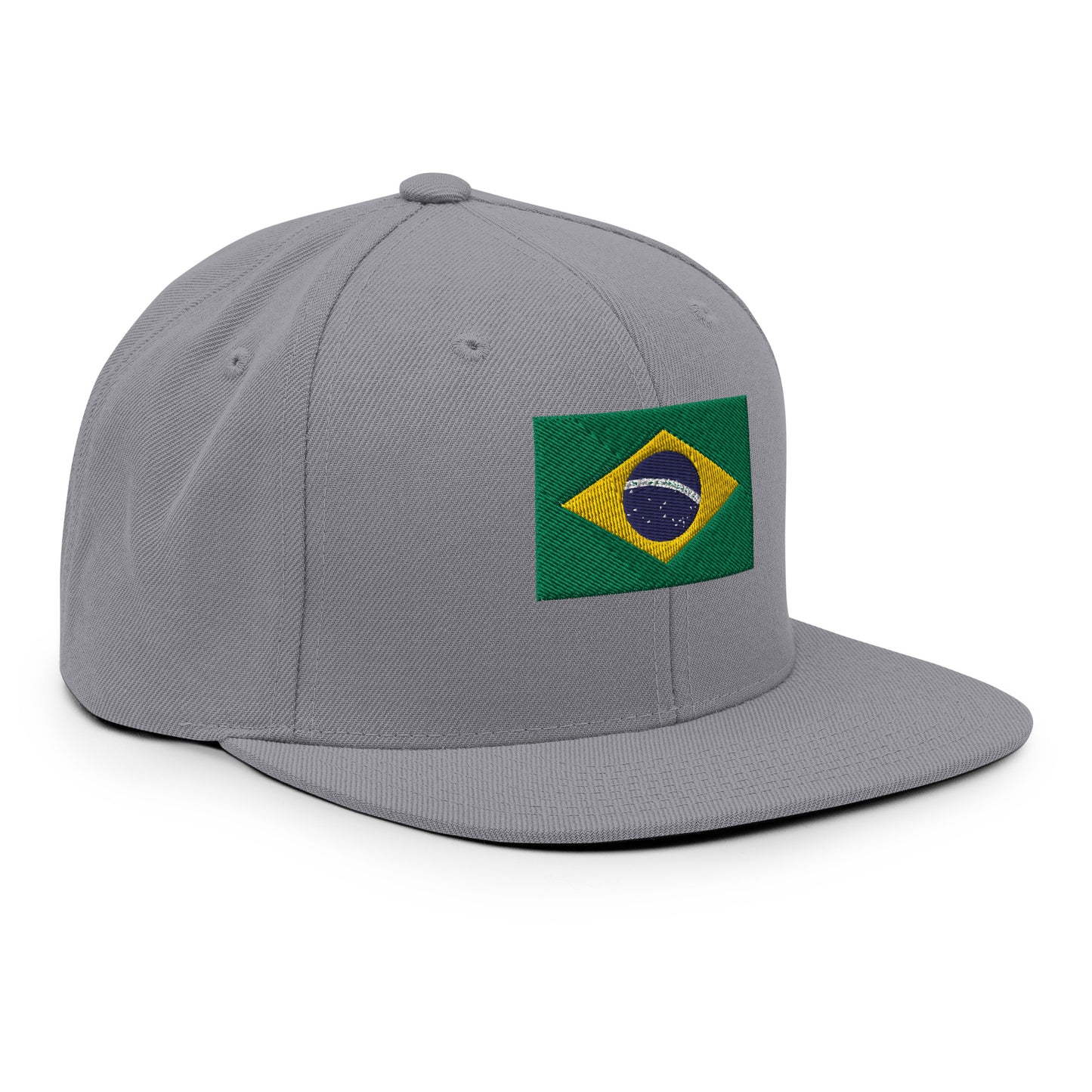 Brazilian Flag Snapback Hat