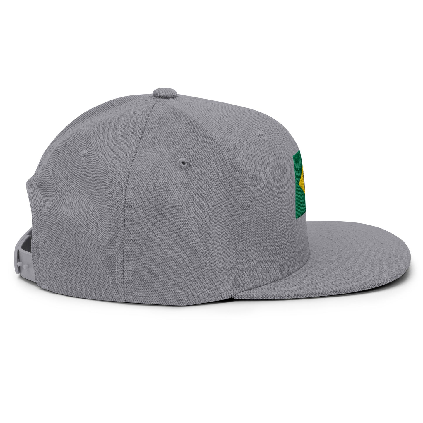 Brazilian Flag Snapback Hat