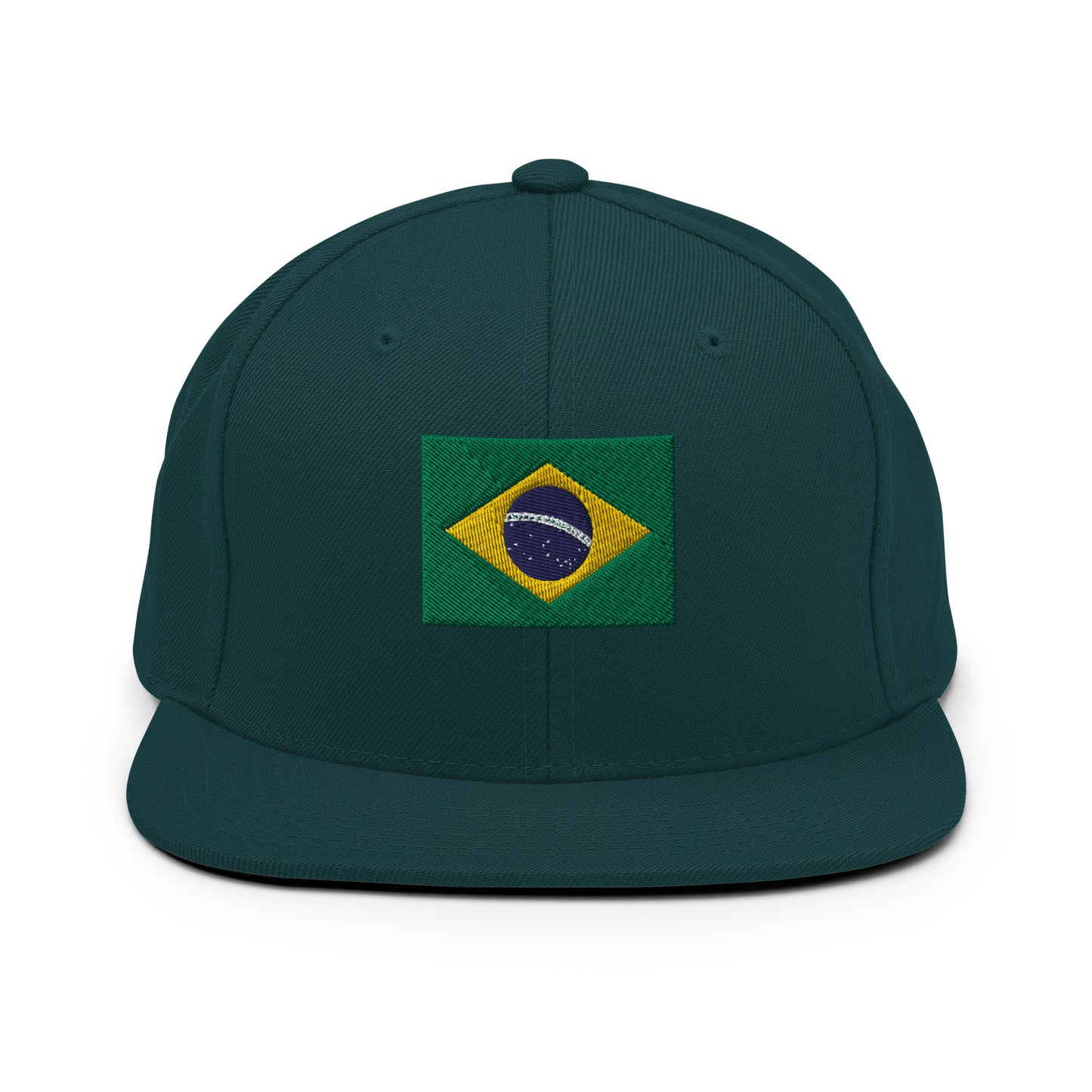 Brazilian Flag Snapback Hat