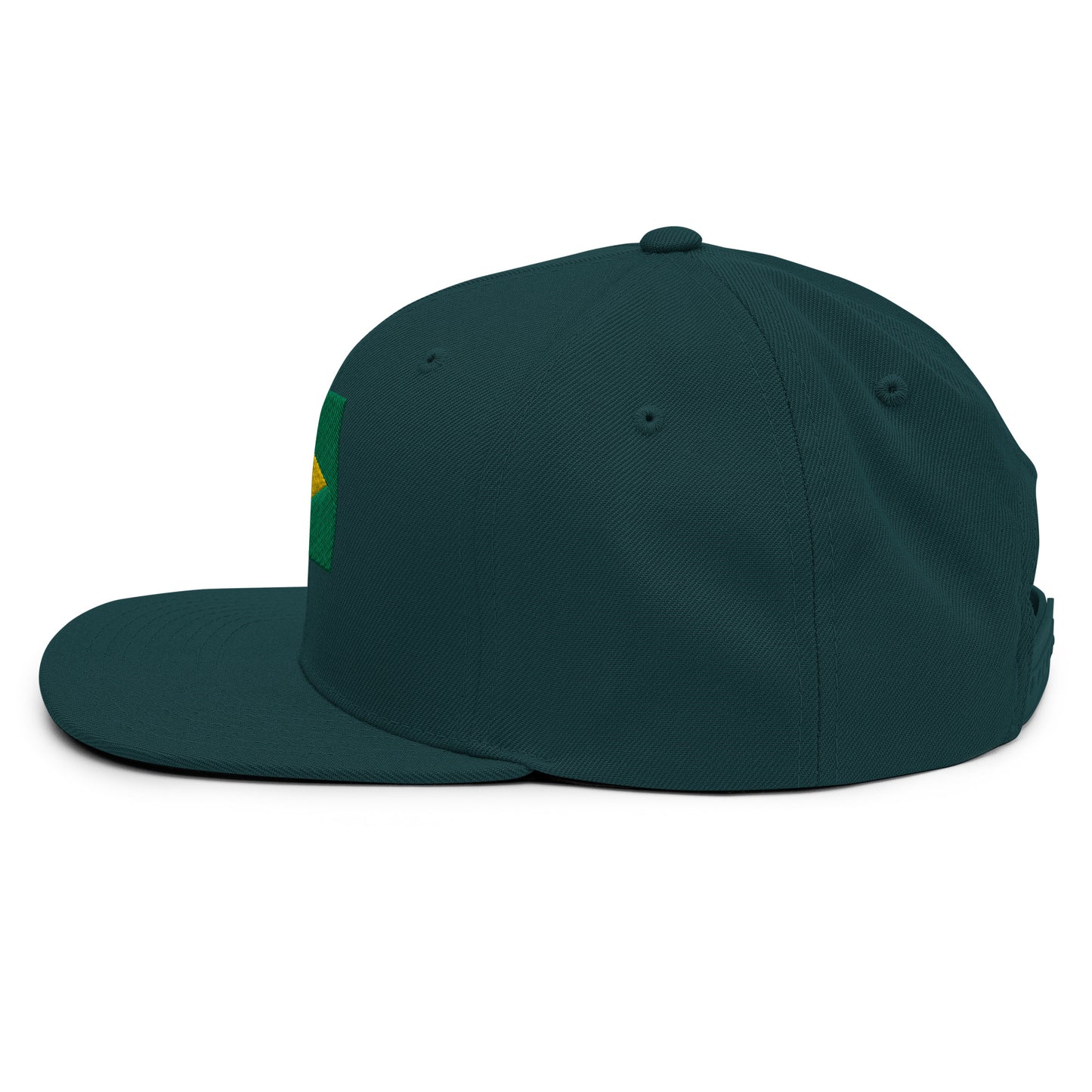Brazilian Flag Snapback Hat