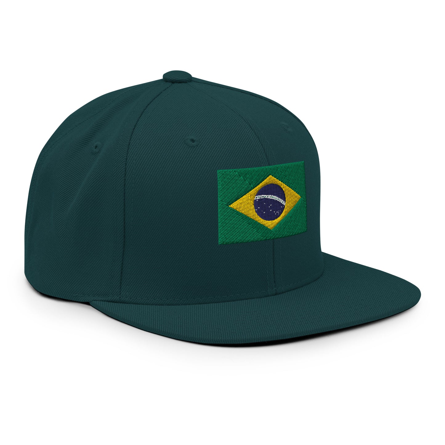 Brazilian Flag Snapback Hat