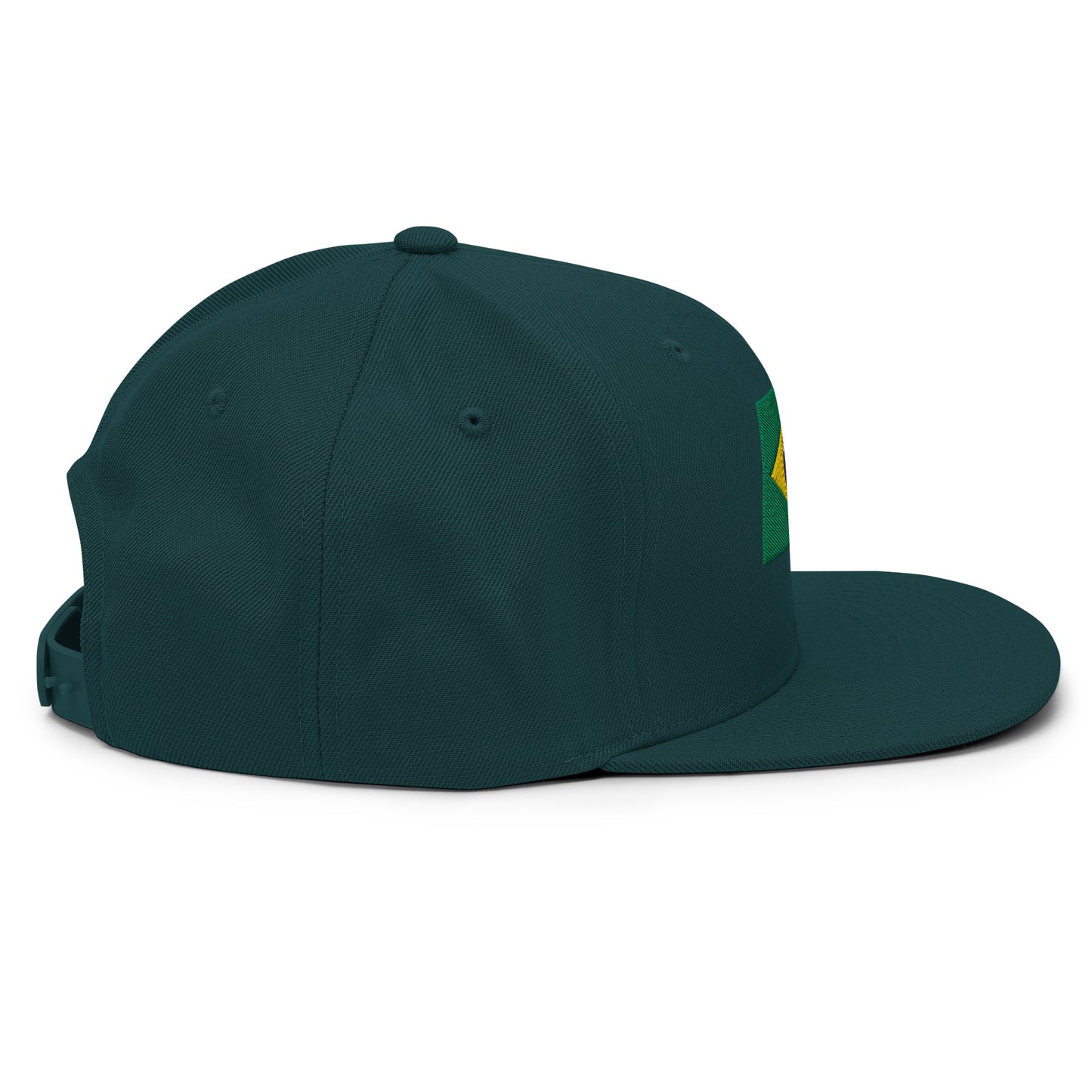 Brazilian Flag Snapback Hat