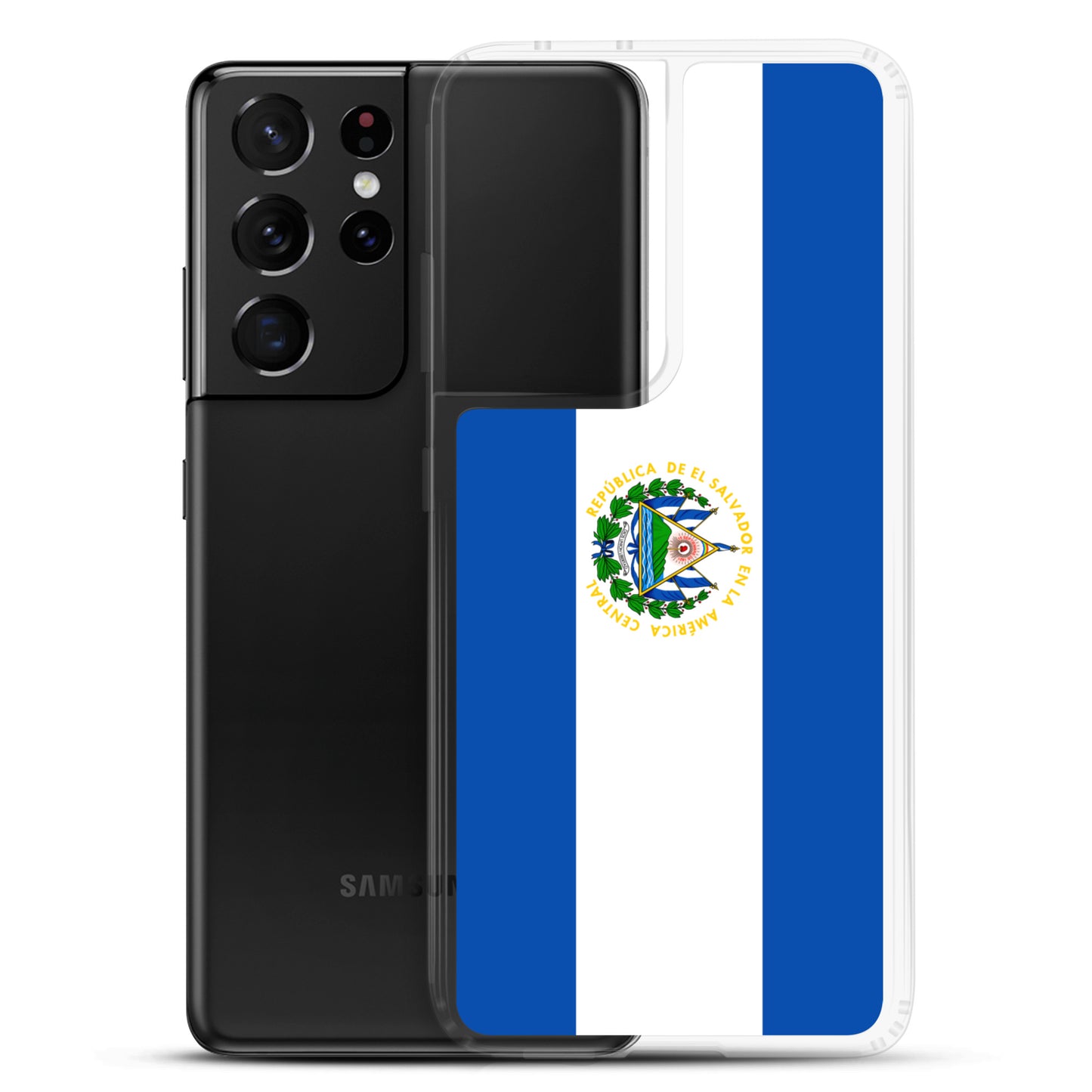 El Salvador Flag Clear Case for Samsung®