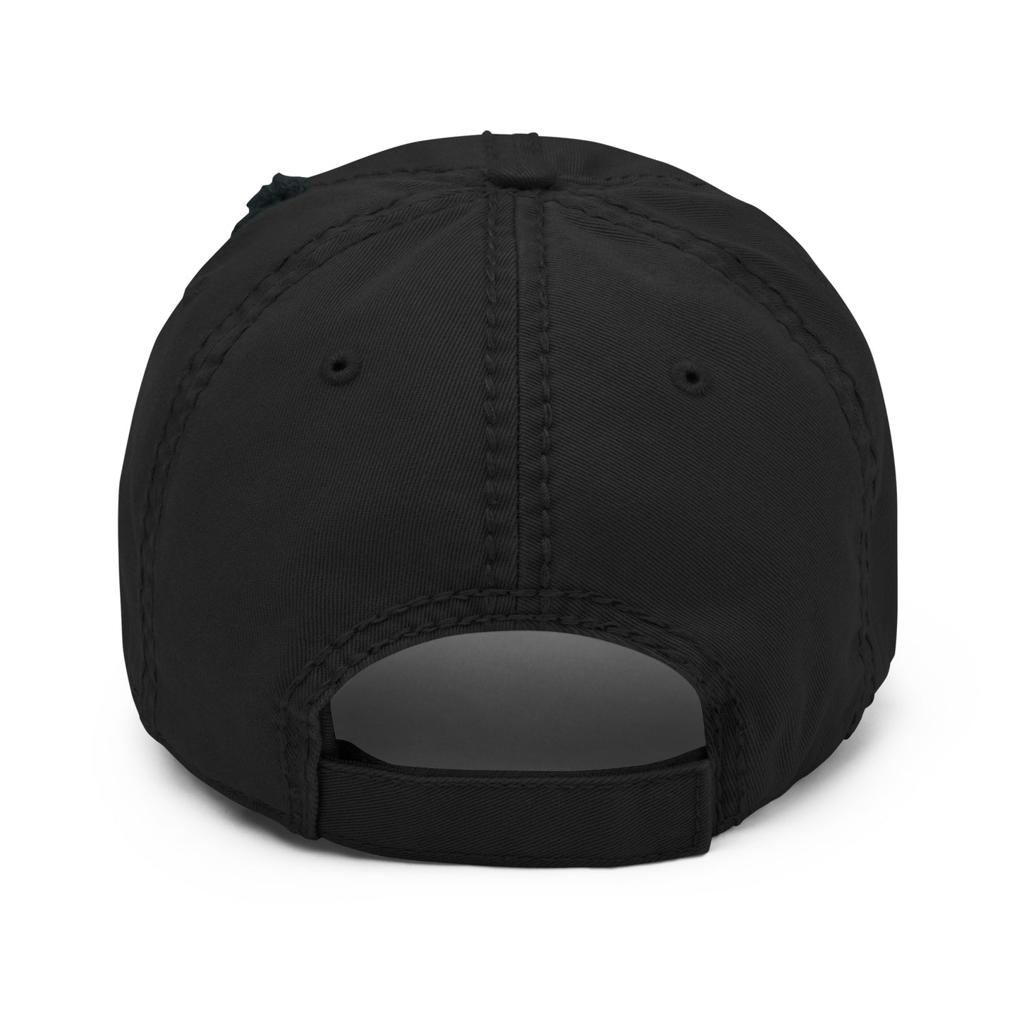 Brazilian Flag Embroidery Distressed Dad Hat