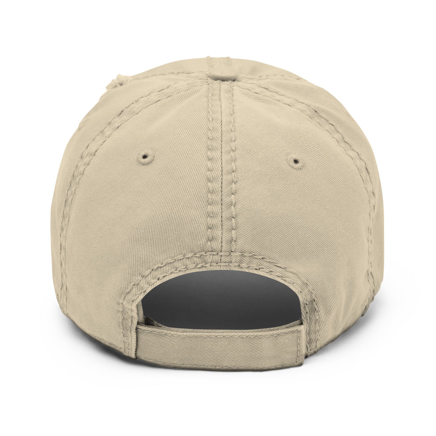 Brazilian Flag Embroidery Distressed Dad Hat