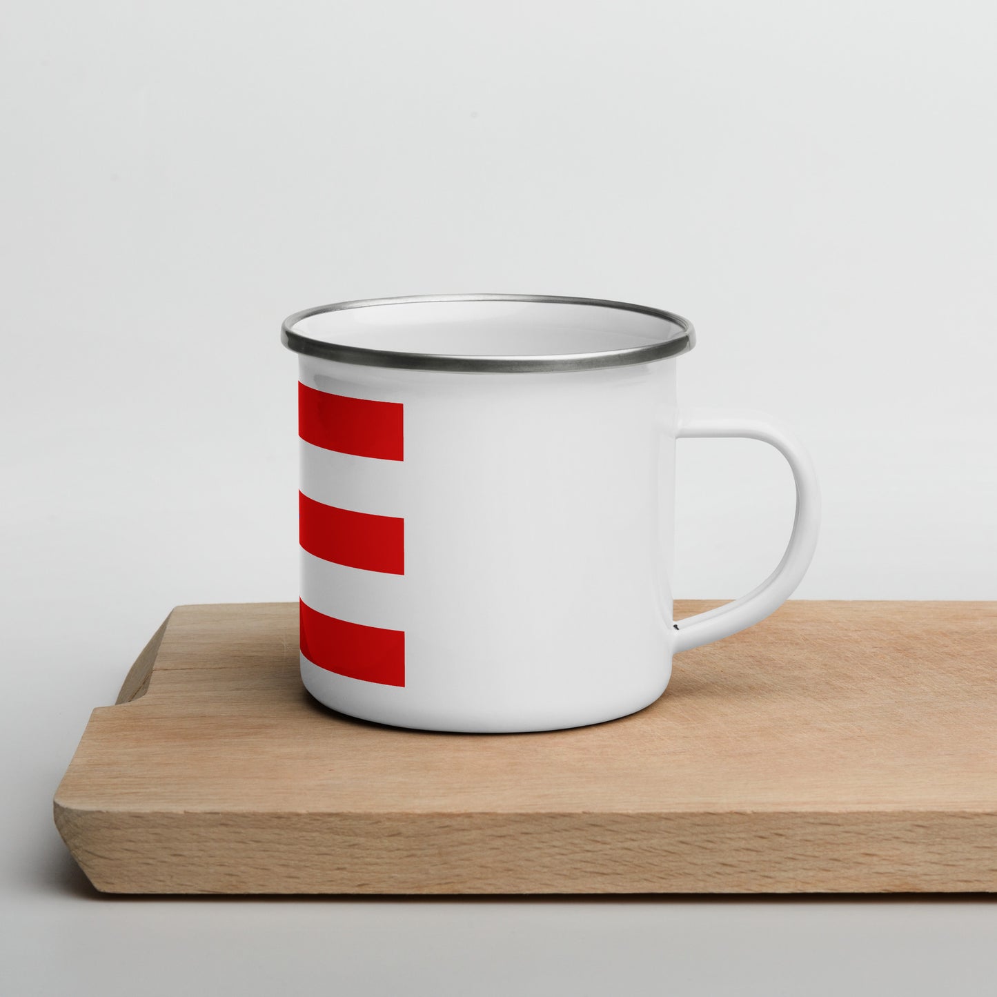 Puerto Rico Flag Enamel Mug
