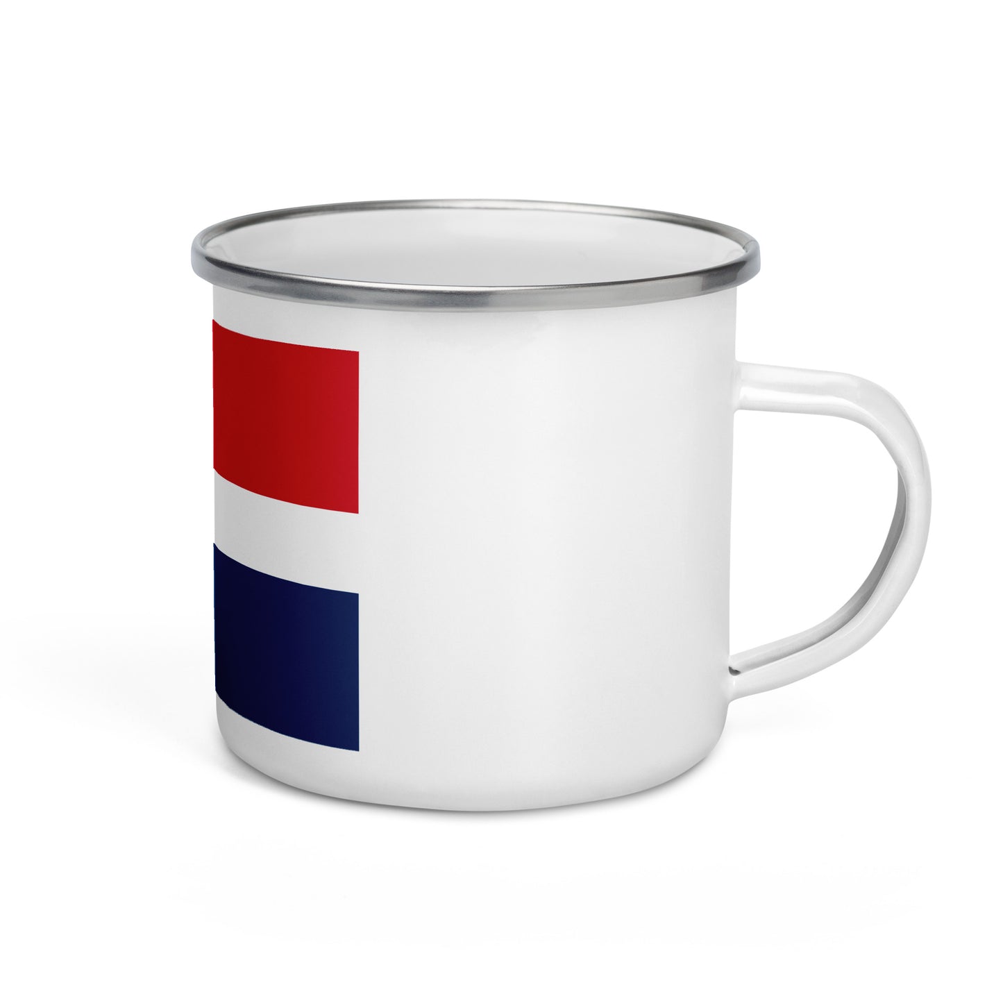 Dominican Republic Flag Enamel Mug