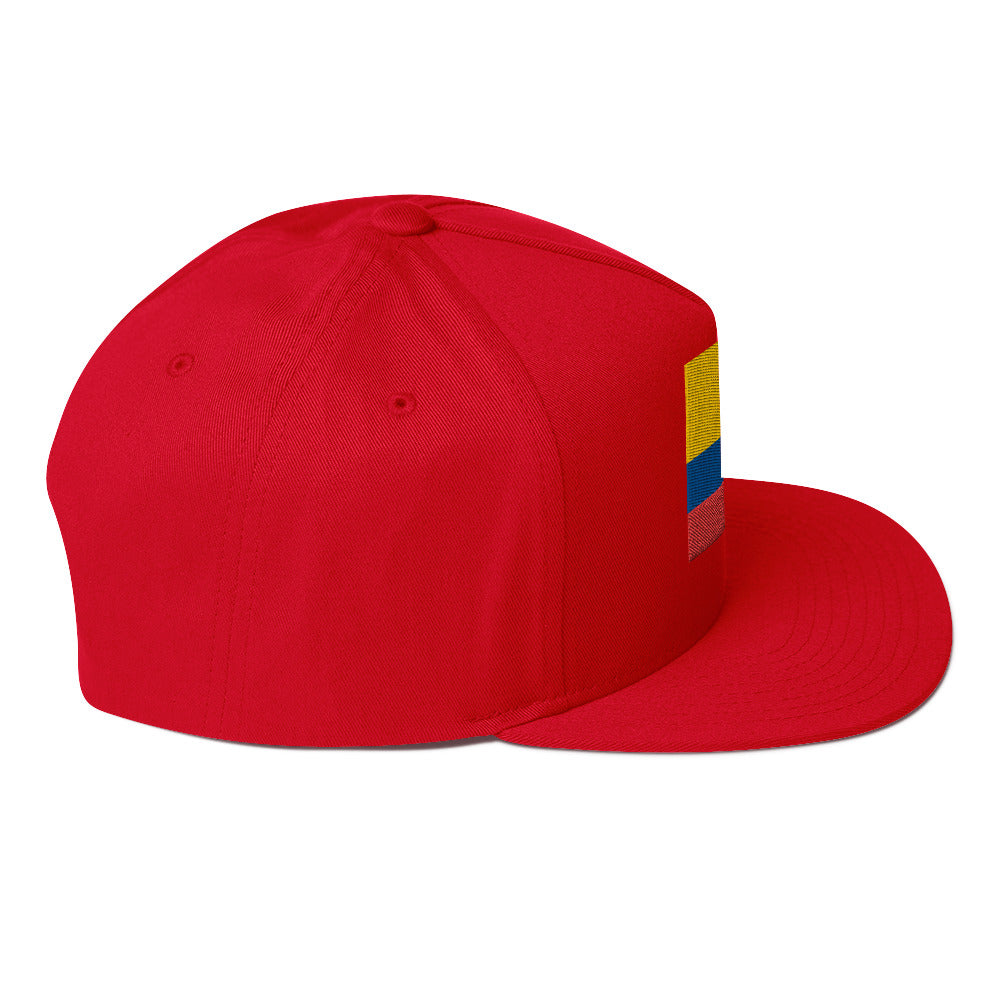 Columbia Flag Flat Bill Cap