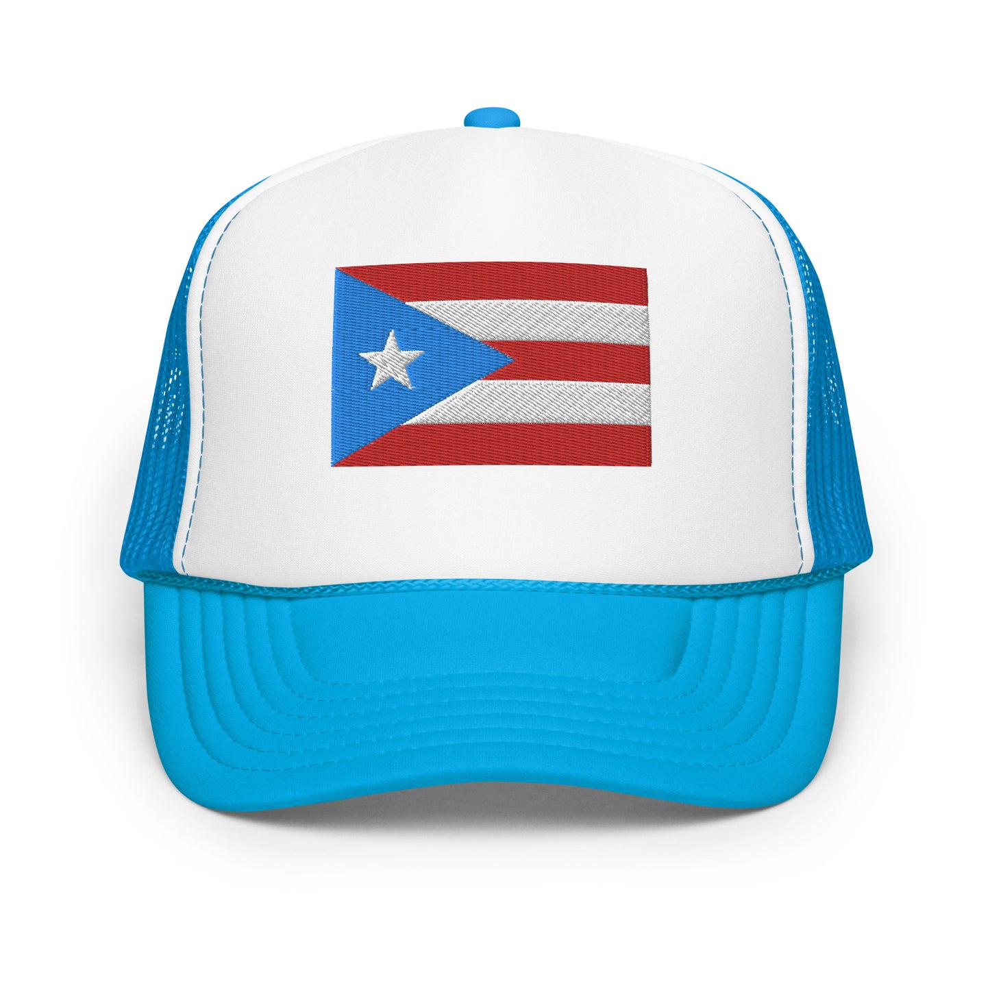 Puerto Rico Flag Foam trucker hat