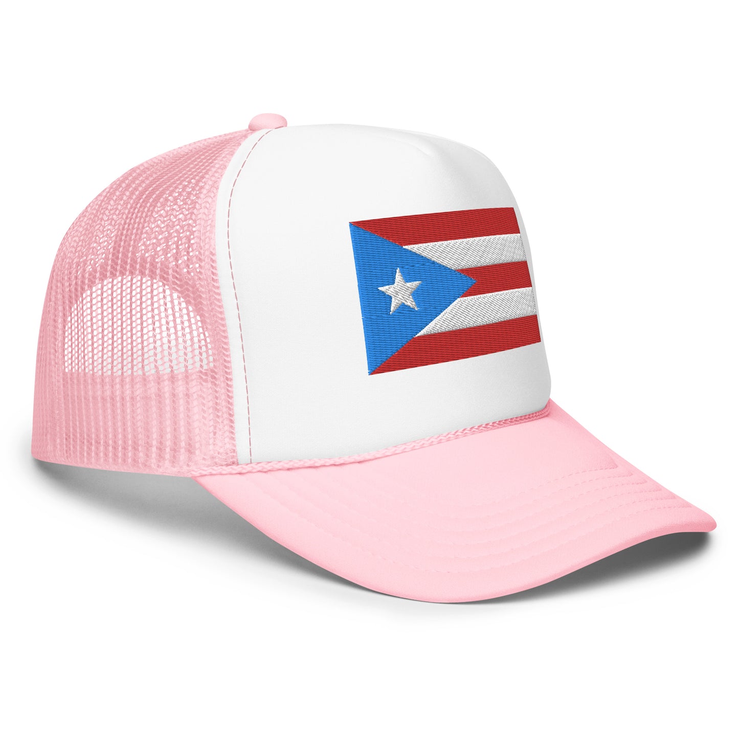 Puerto Rico Flag Foam trucker hat