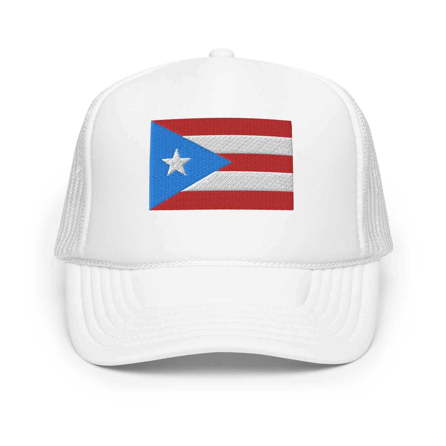 Puerto Rico Flag Foam trucker hat