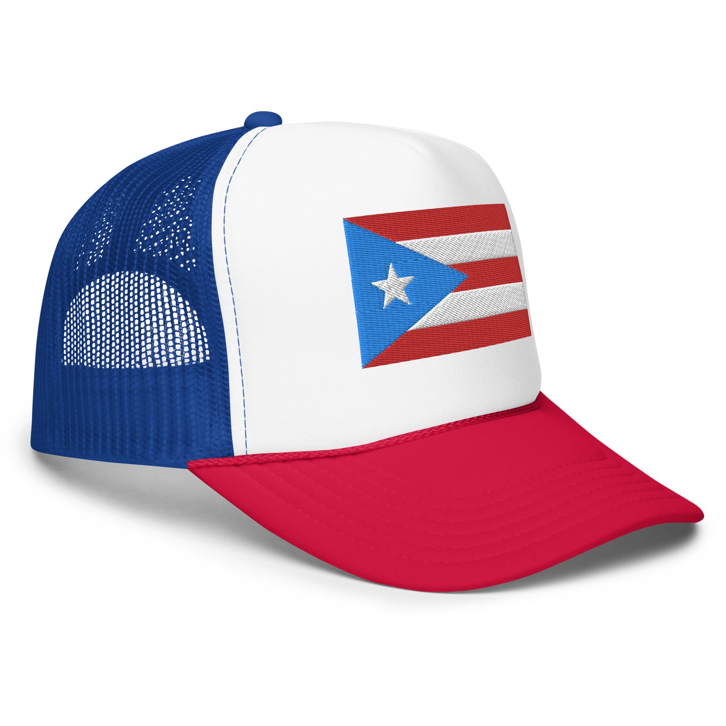 Puerto Rico Flag Foam trucker hat