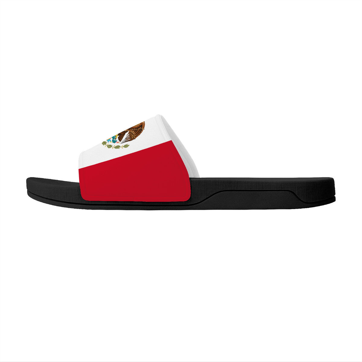 Mexico Men's Slide Sandals - Black