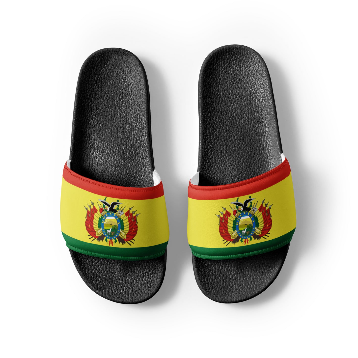 Bolivia Flag Men’s slides
