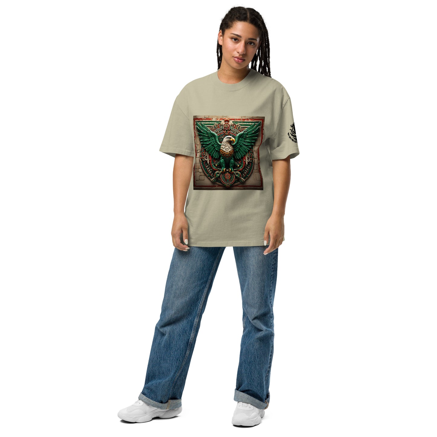 Aztec Mexican inpsired graphic t-shirt