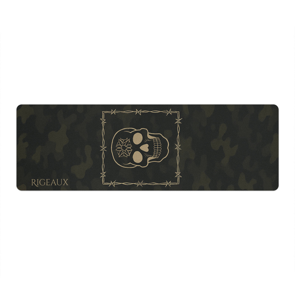 Rigeaux Skull Yoga Mat