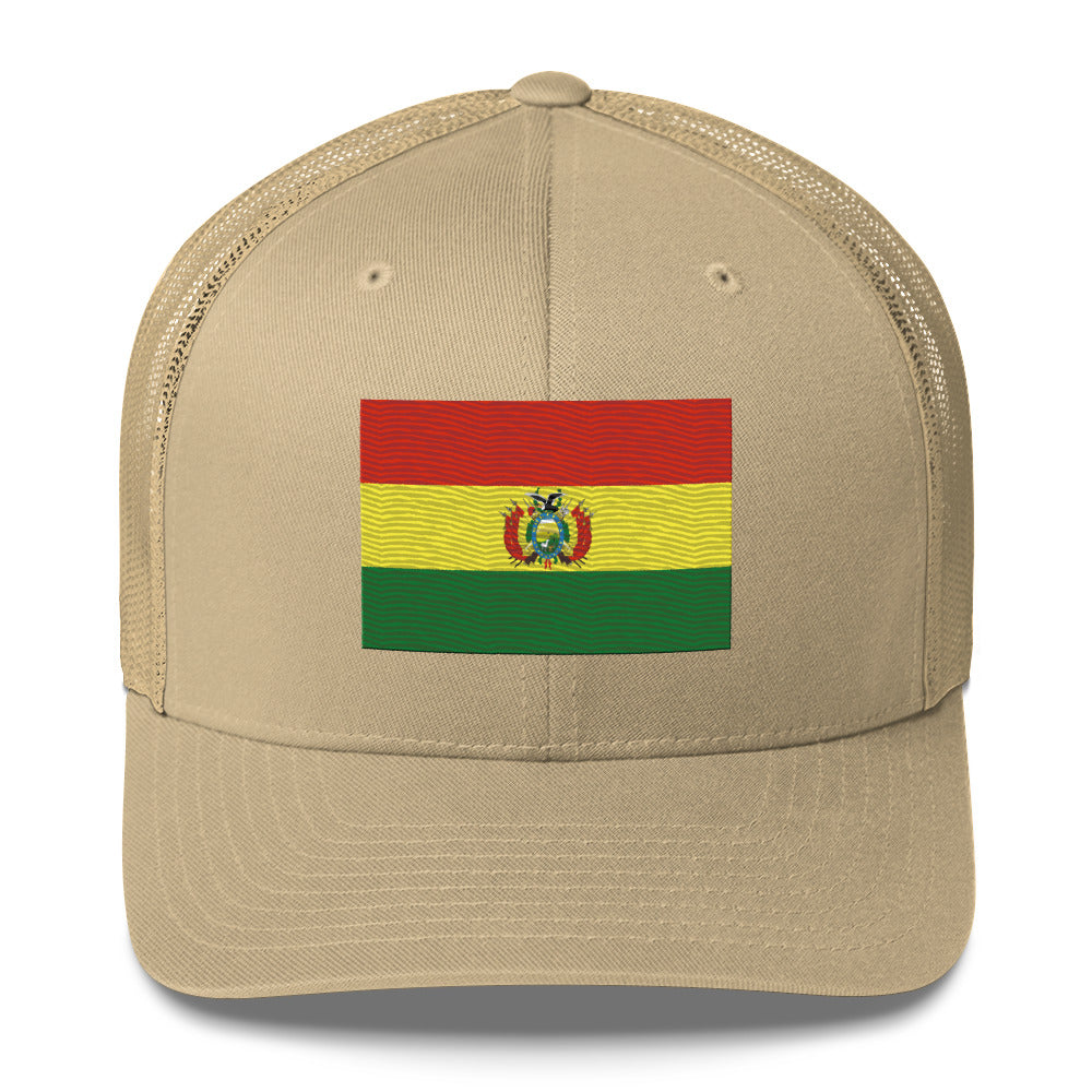 Bolivia Flag Trucker Cap