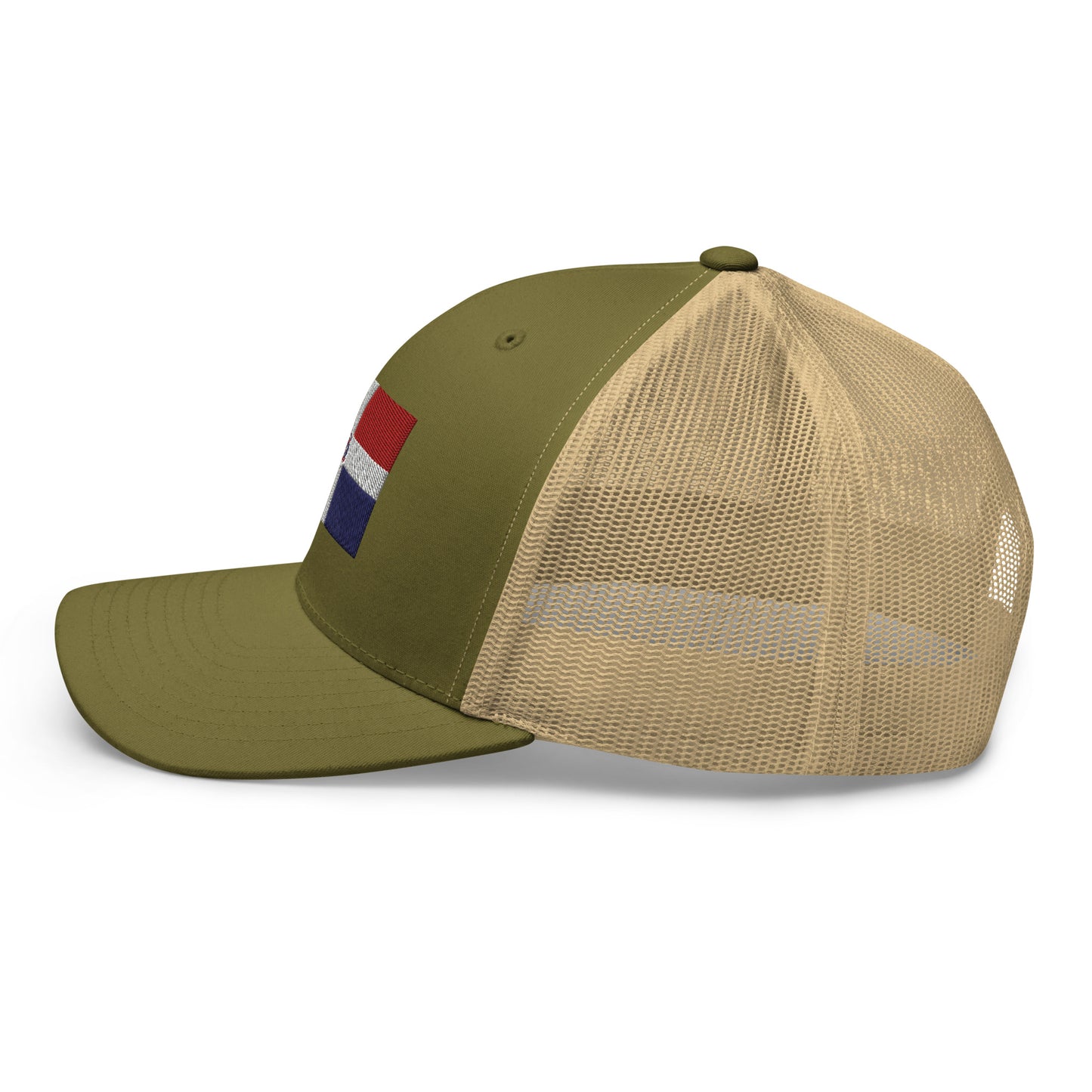 Dominican Republic Flag Trucker Cap