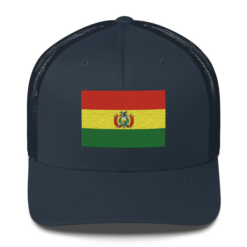 Bolivia Flag Trucker Cap