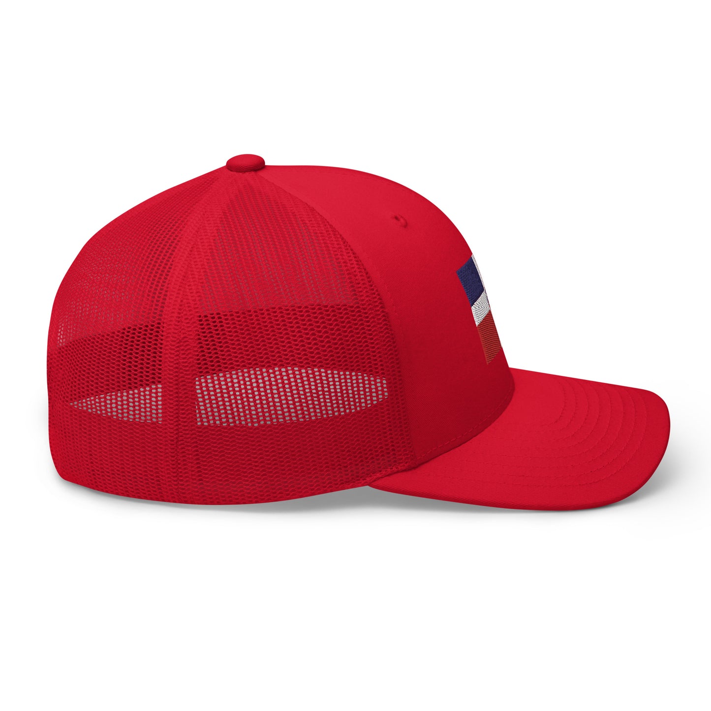 Dominican Republic Flag Trucker Cap