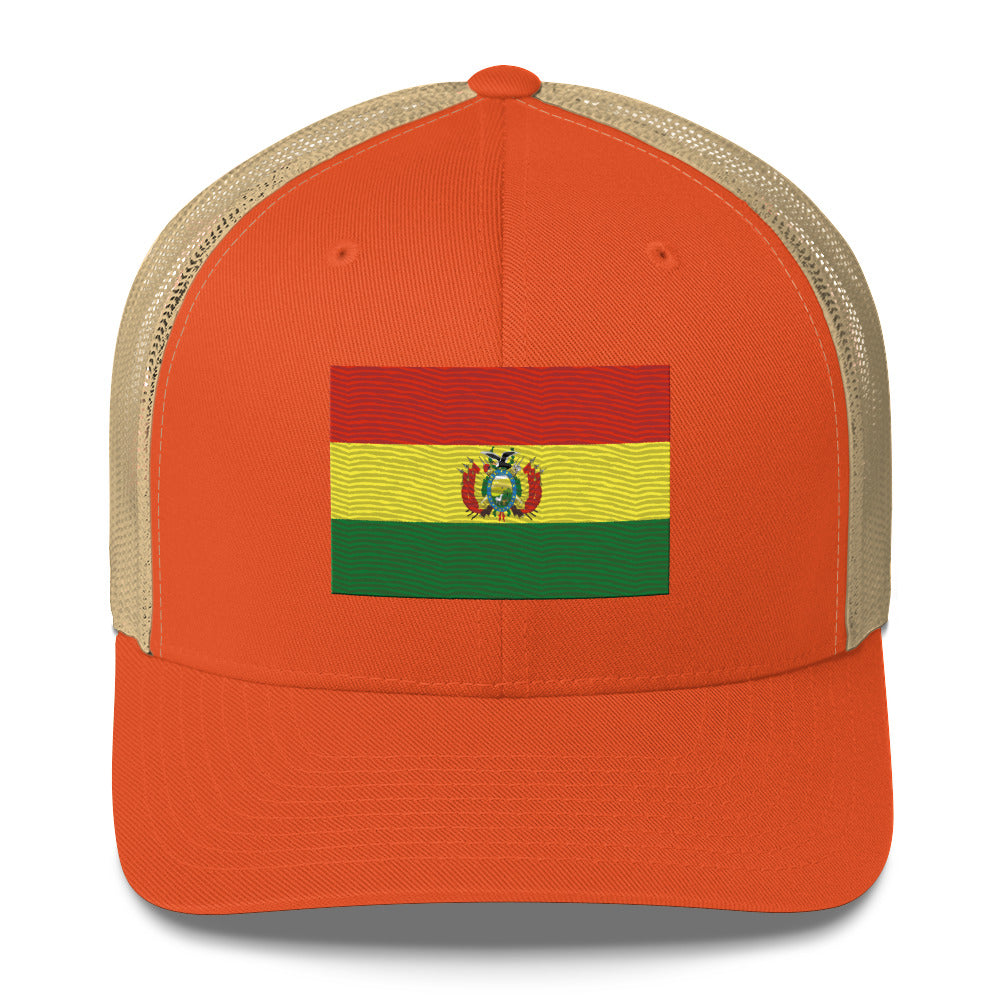 Bolivia Flag Trucker Cap