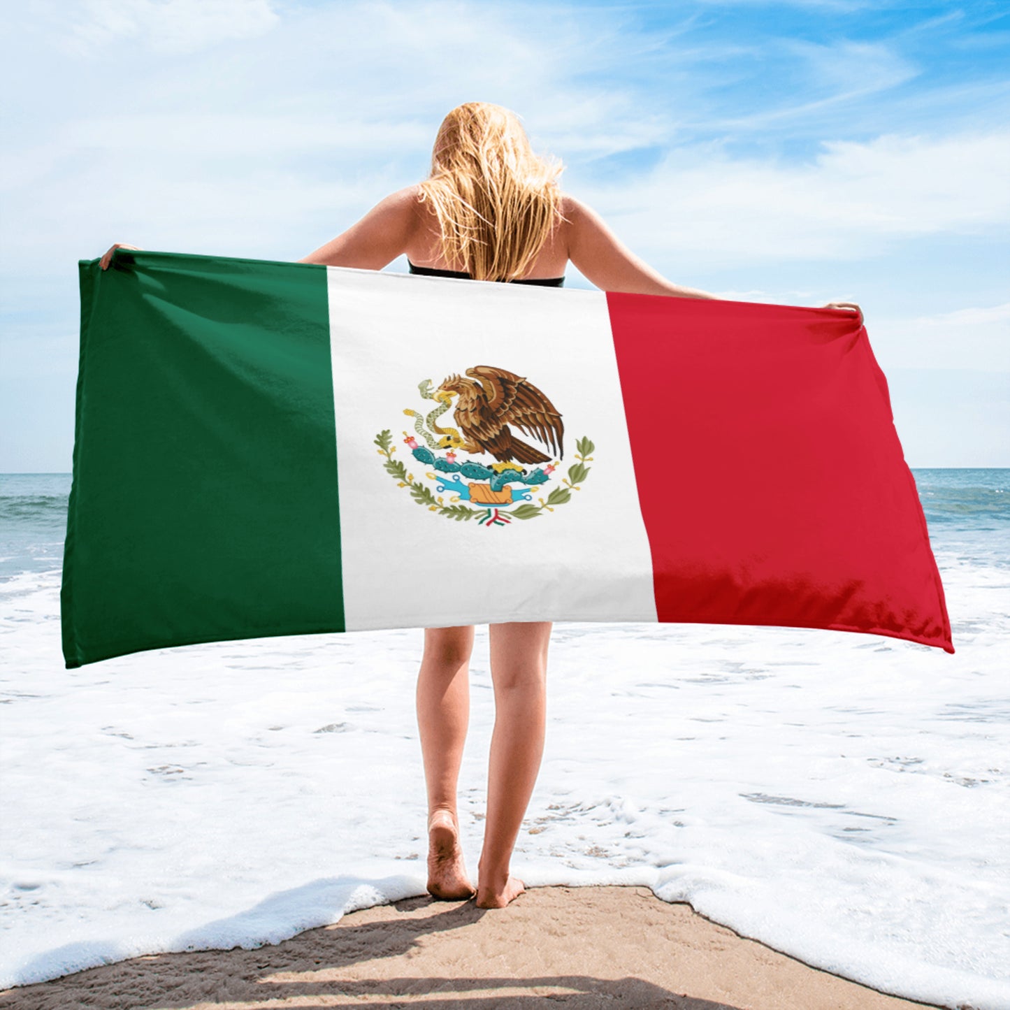 Mexico Flag Towel