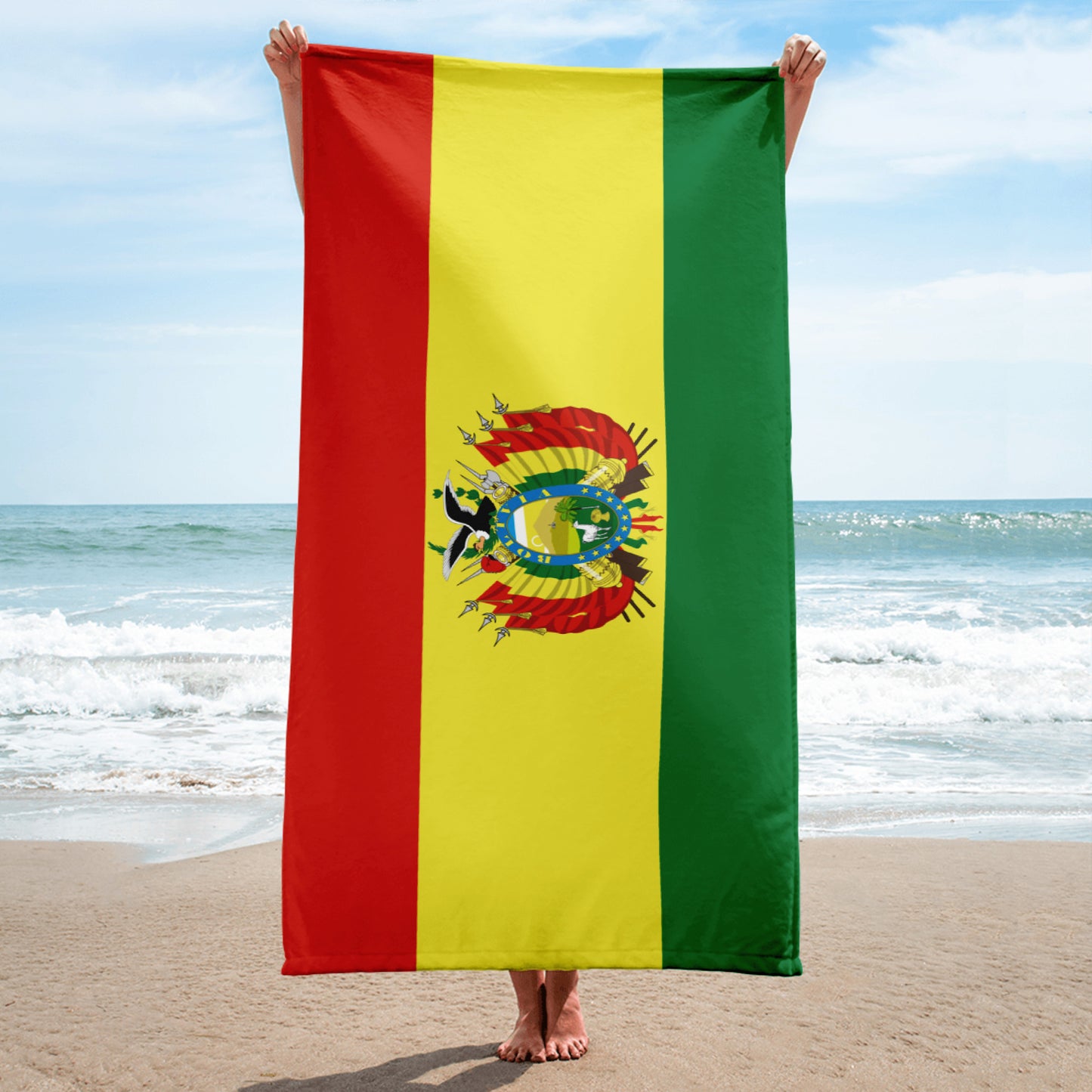 Bolivia Flag Towel