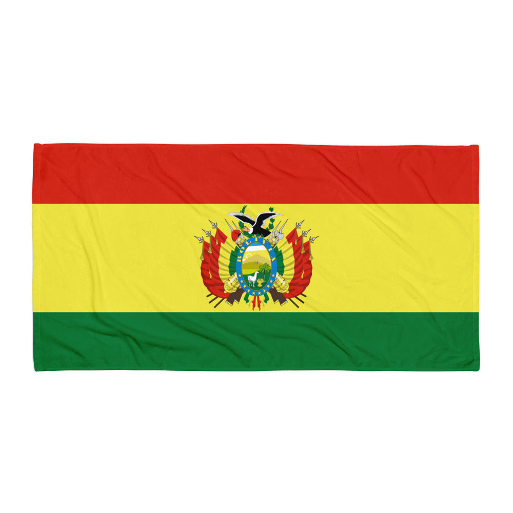 Bolivia Flag Towel