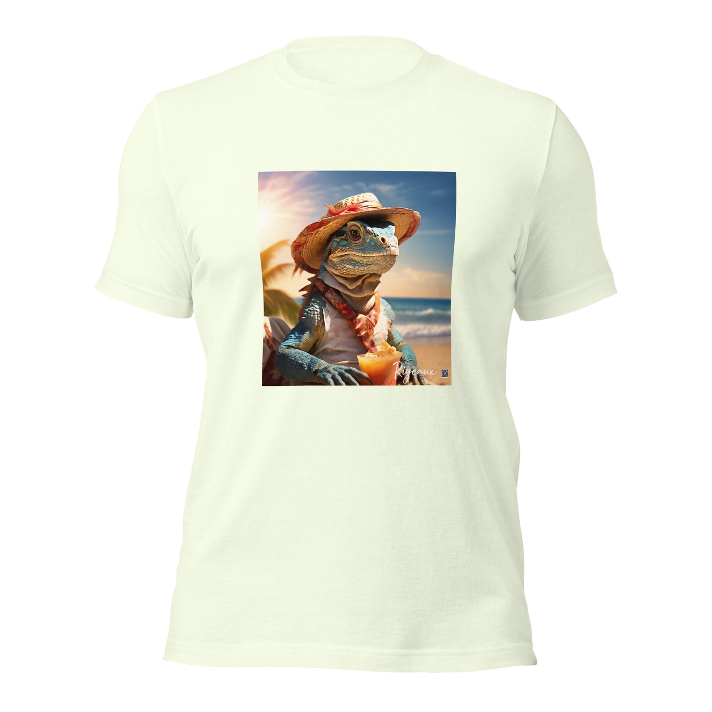 Iguana vacation vibes Unisex t-shirt