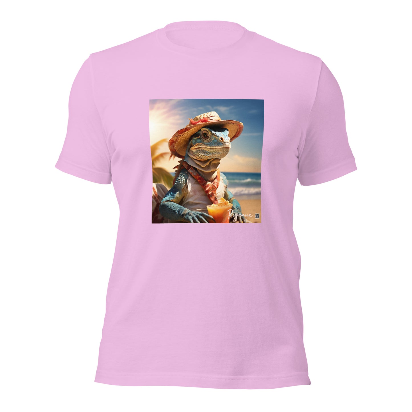 Iguana vacation vibes Unisex t-shirt