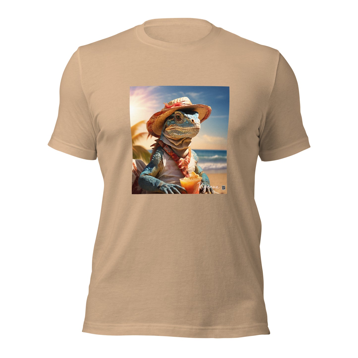 Iguana vacation vibes Unisex t-shirt