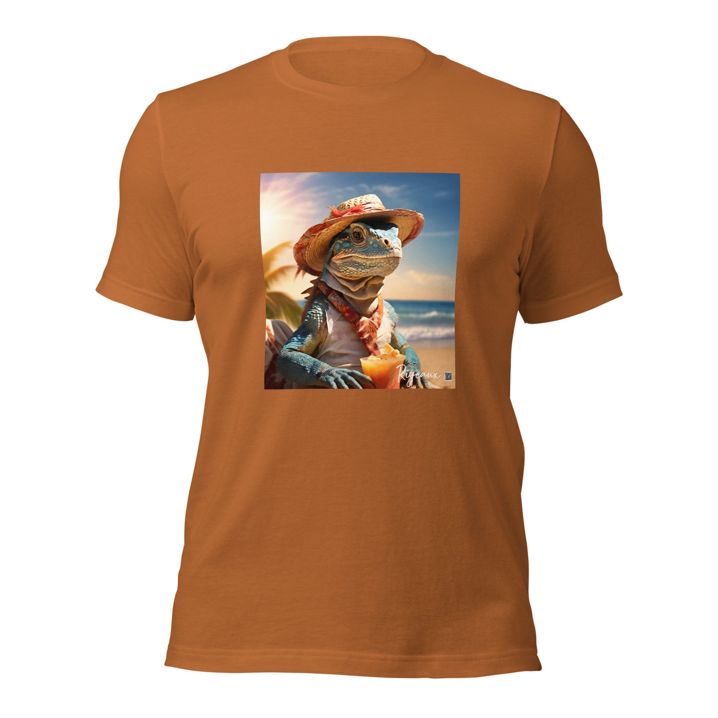 Iguana vacation vibes Unisex t-shirt