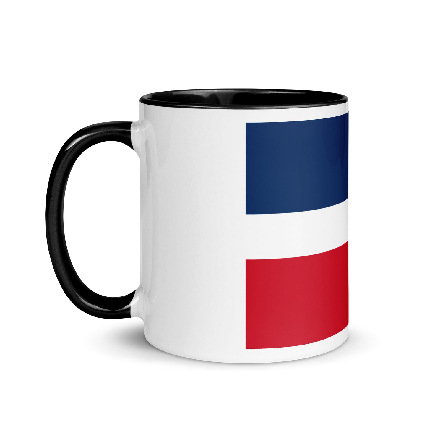 Dominican Republic Flag Mug with Color Inside