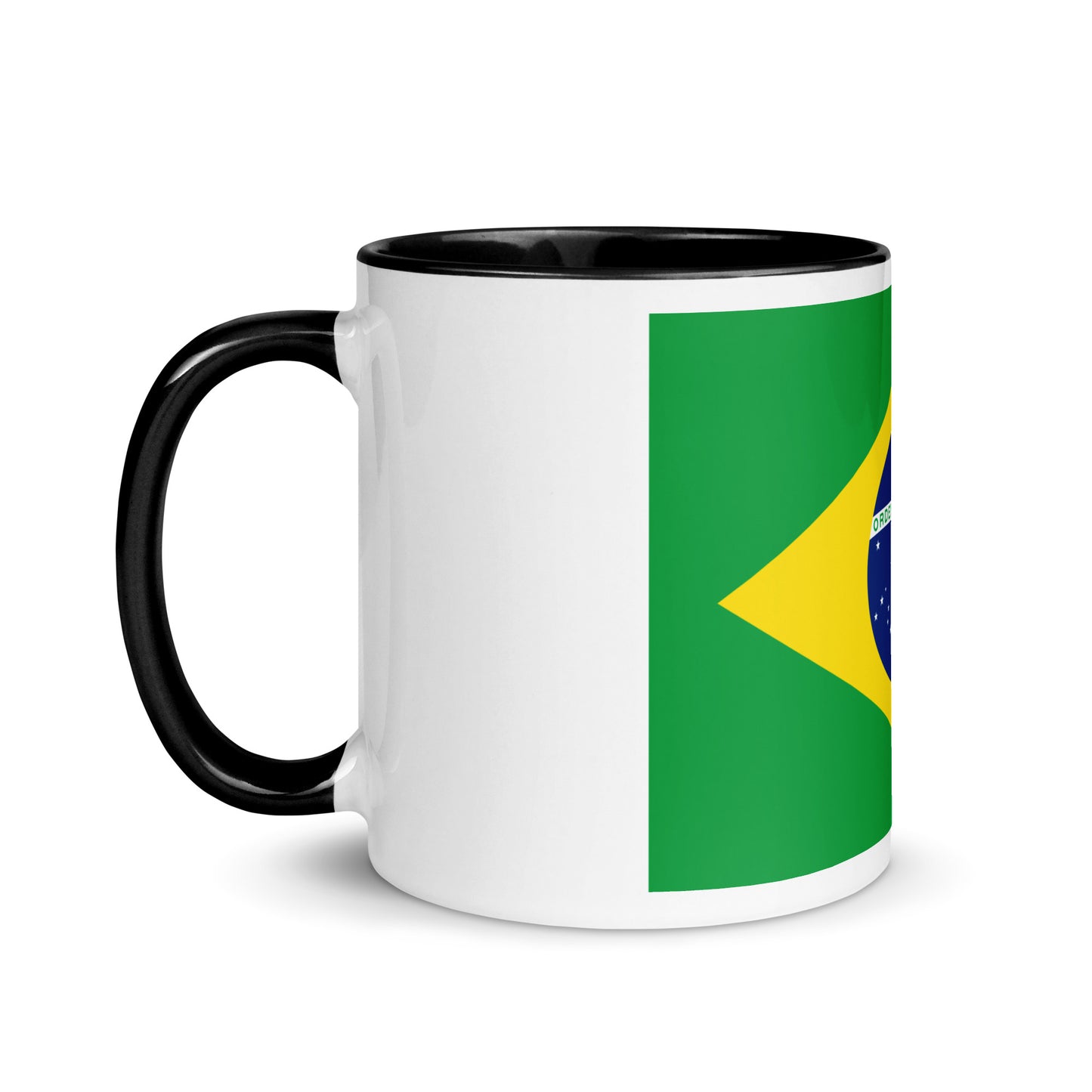 Brazilian Flag Mug with Color Inside