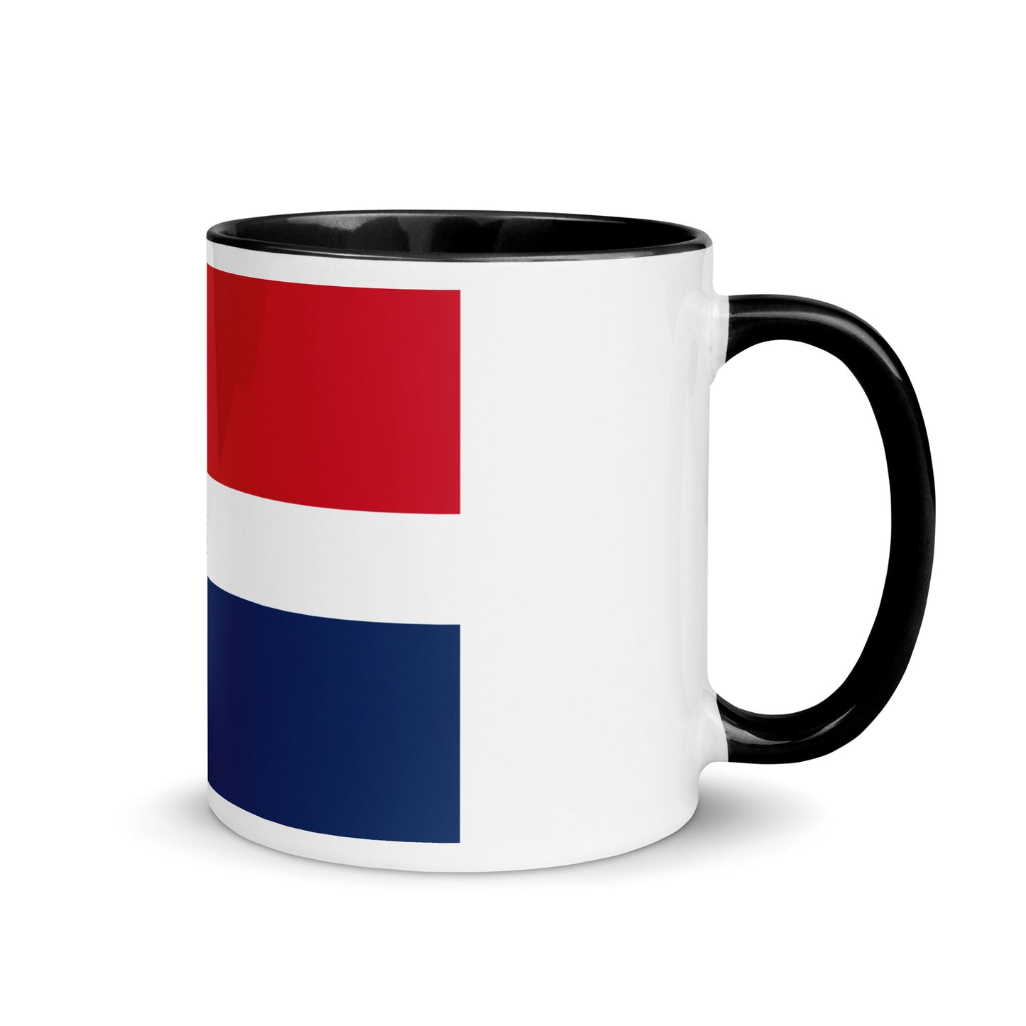 Dominican Republic Flag Mug with Color Inside