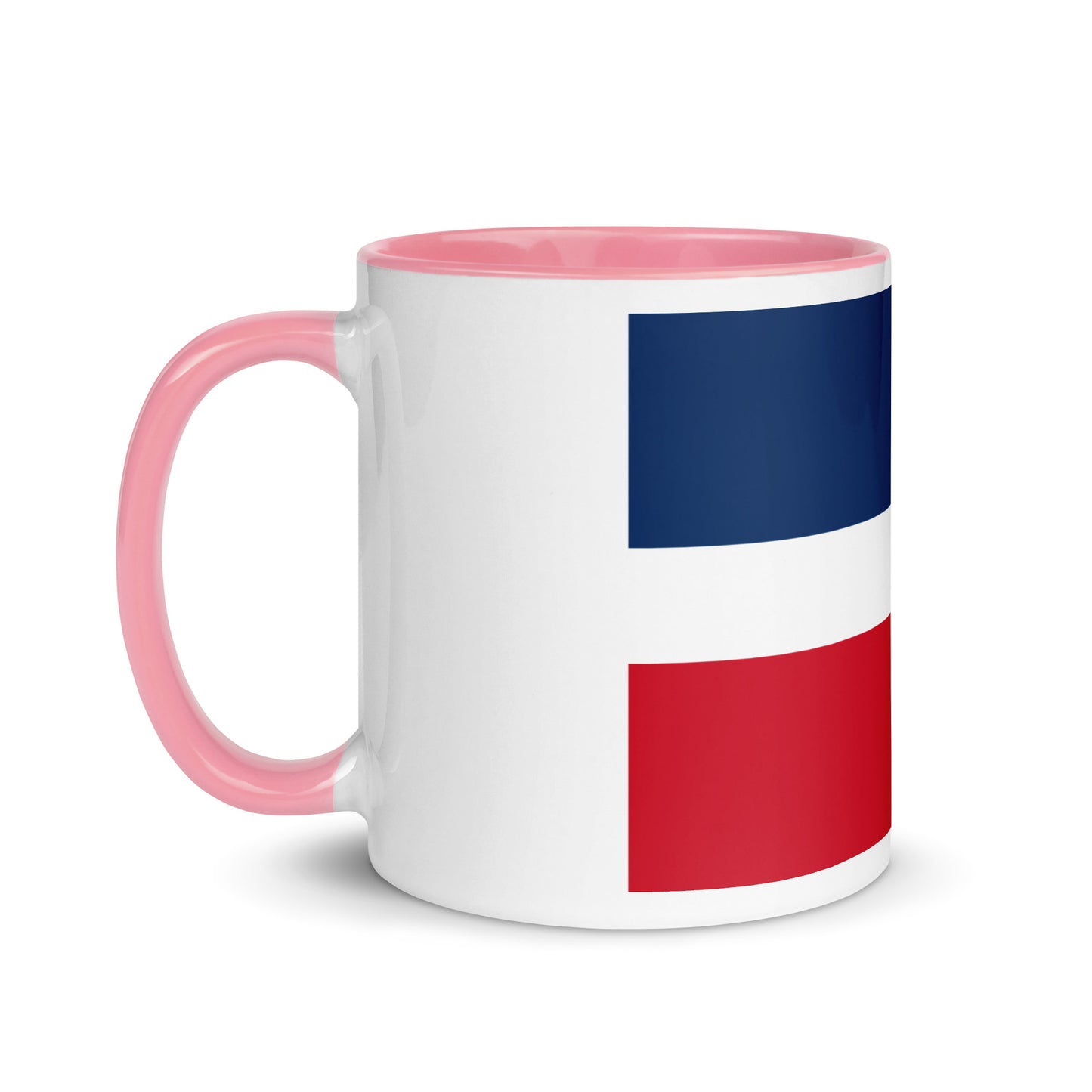 Dominican Republic Flag Mug with Color Inside