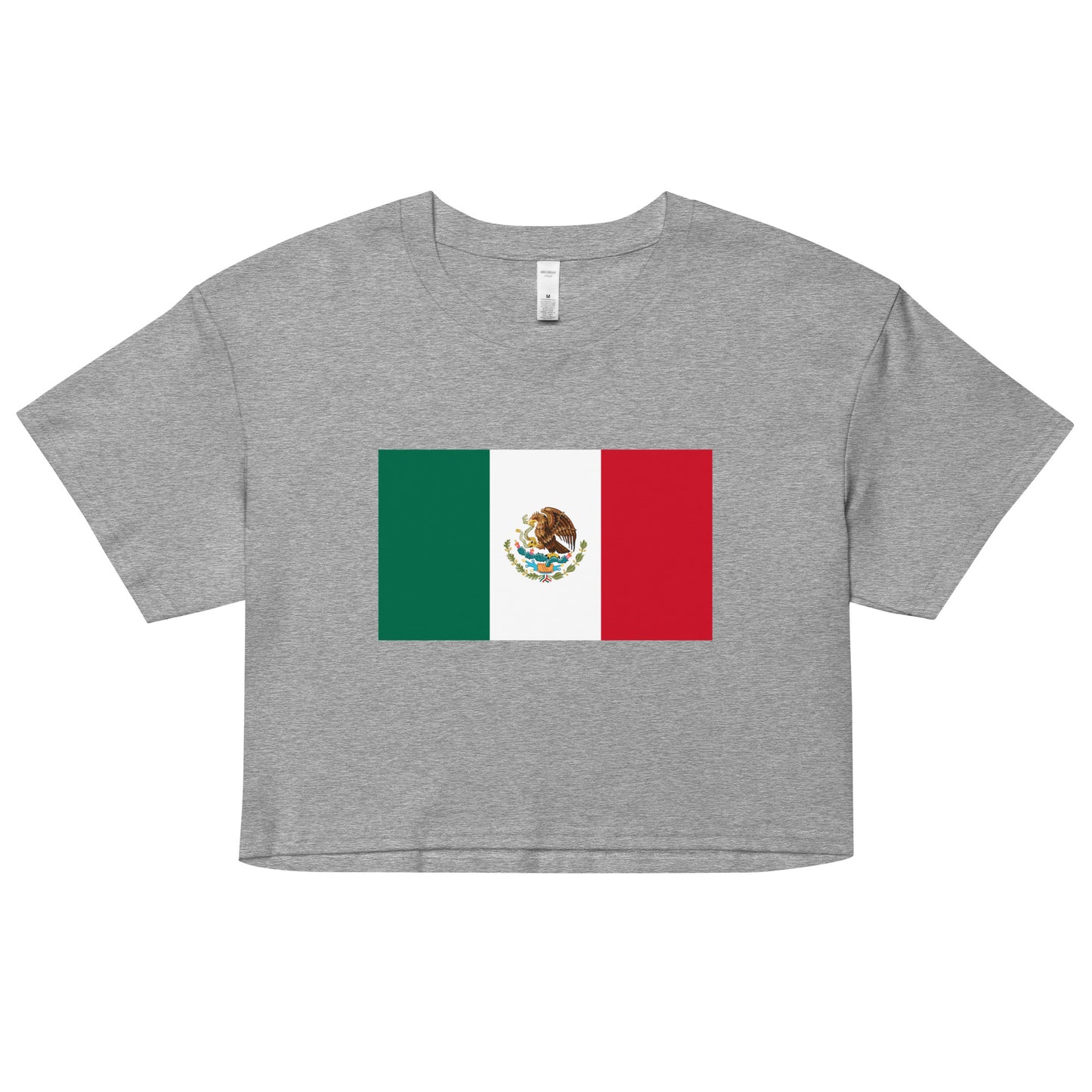 Mexico Flag Women’s crop top